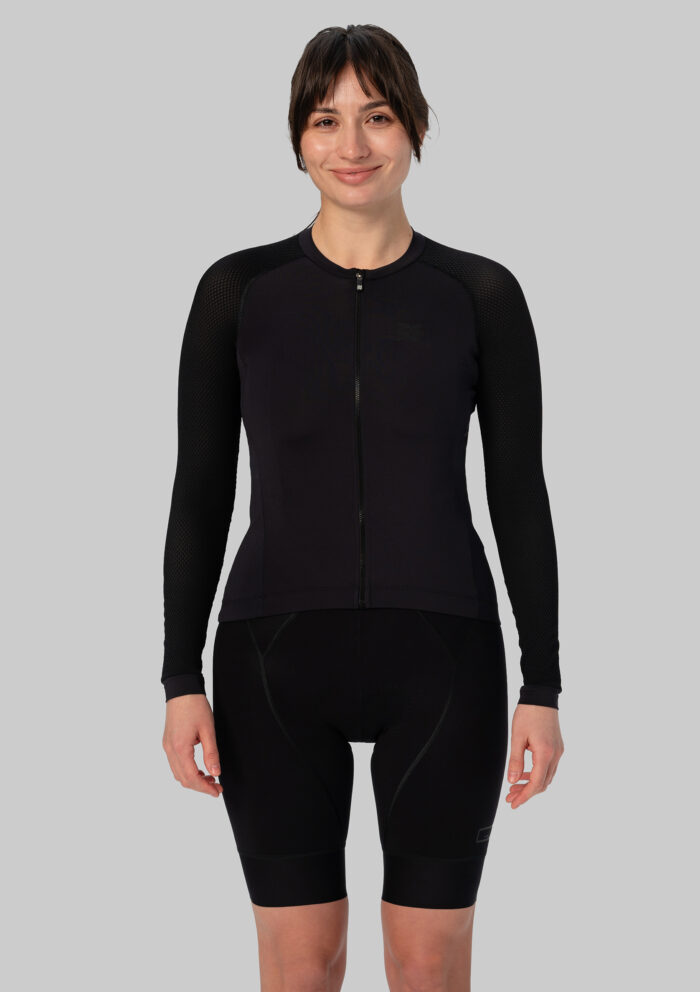 Женская Джерси с Длинным Рукавом Evolve Black