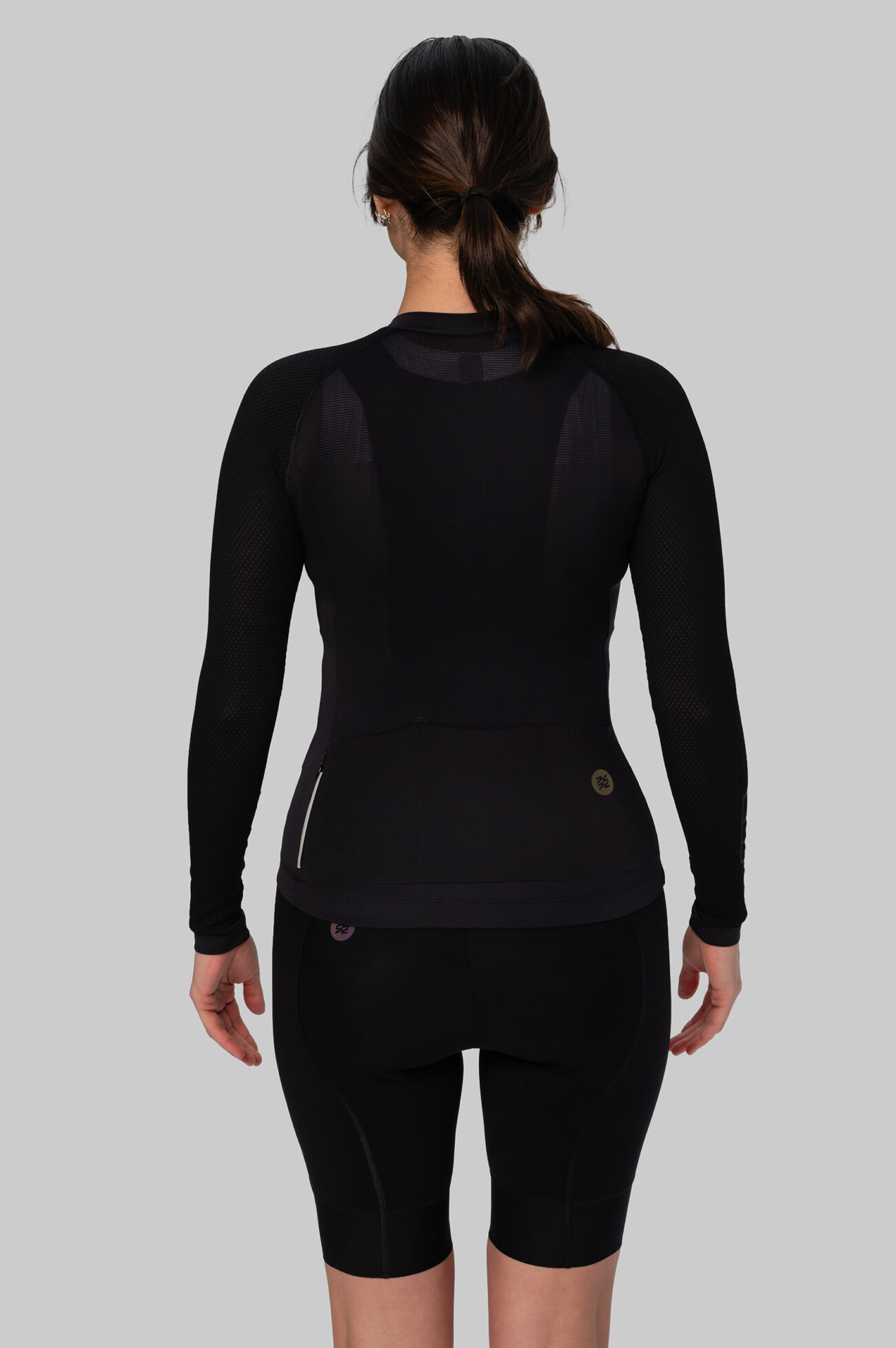 Женская Джерси с Длинным Рукавом Evolve Black