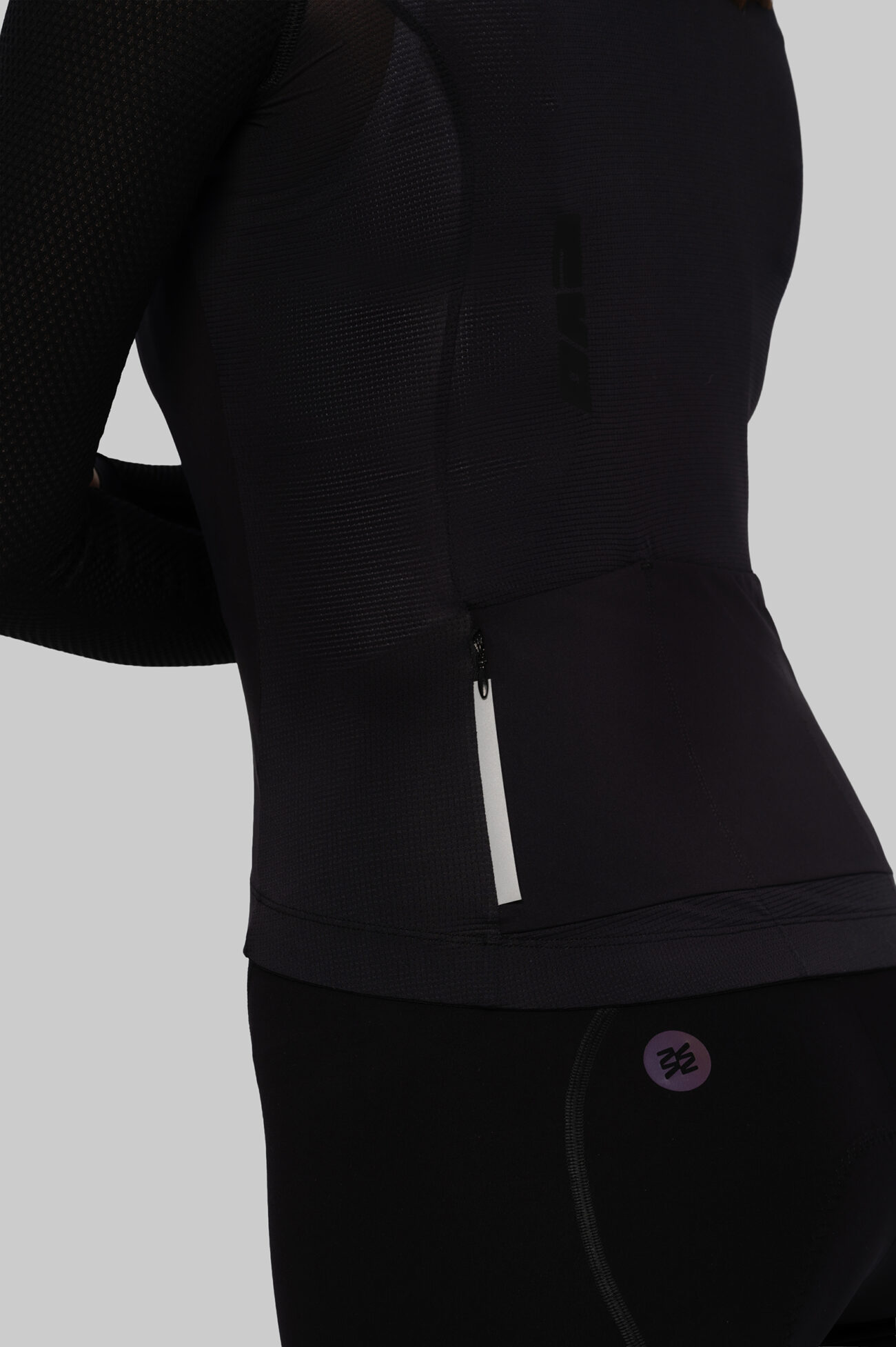 Женская Джерси с Длинным Рукавом Evolve Black