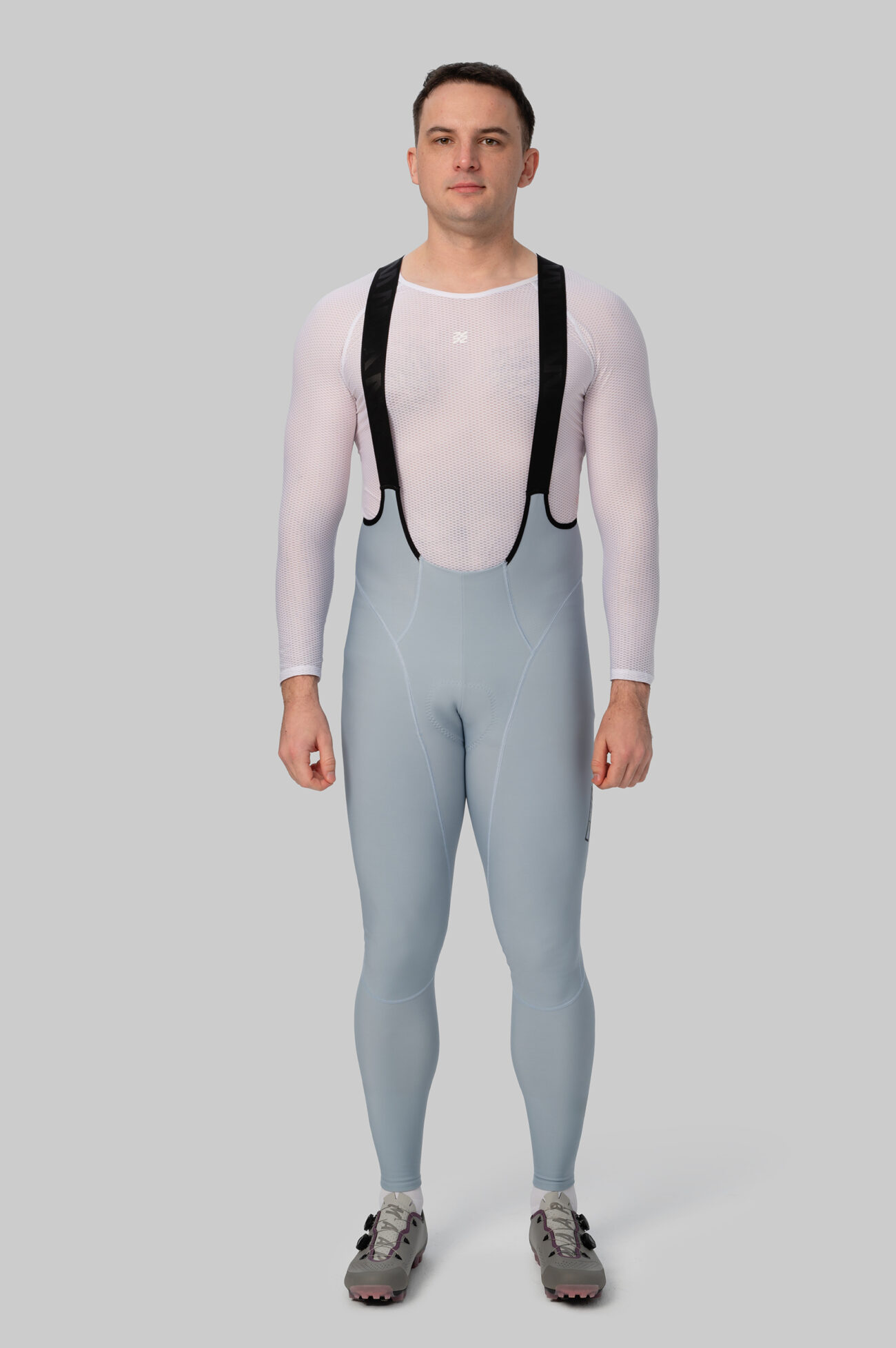 Мужские Утепленные Велоштаны Evolve Dustyblue