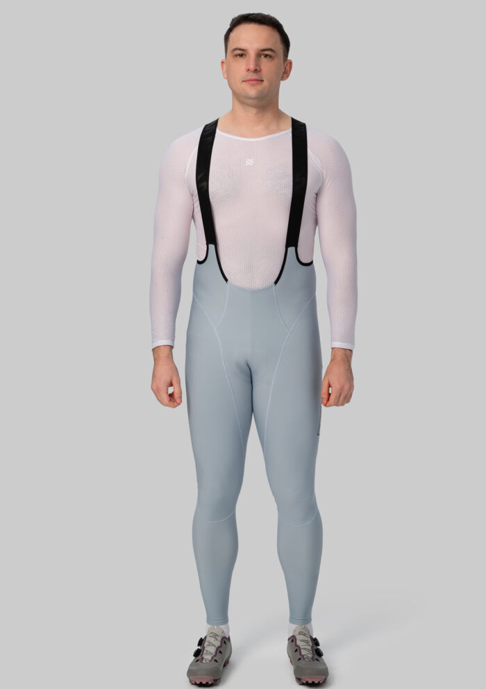 Мужские Утепленные Велоштаны Evolve Dustyblue