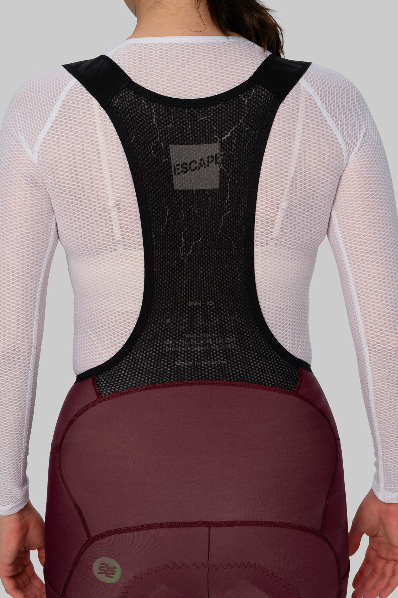 Женские Утепленные Велоштаны Карго Escape Burgundy