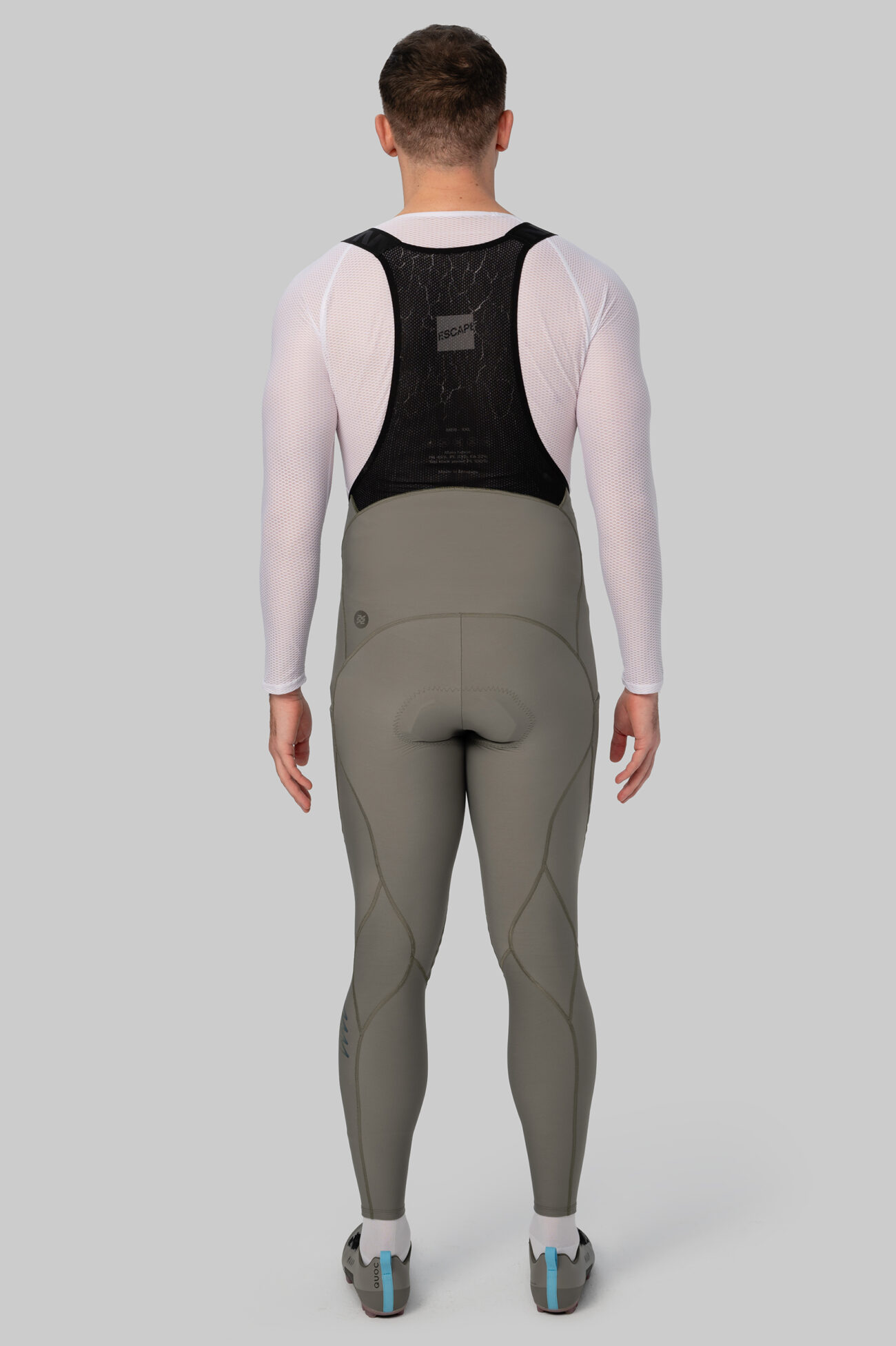 Мужские Утепленные Велоштаны Карго Escape Castorgray