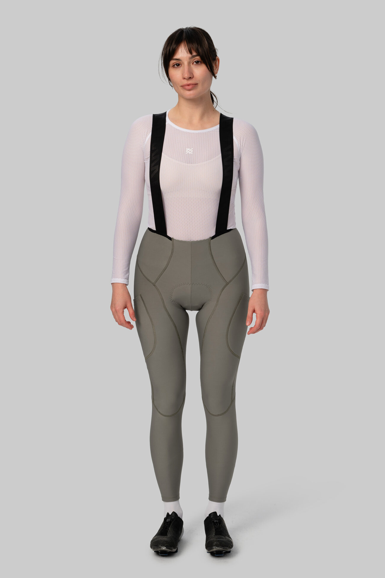 Женские Утепленные Велоштаны Карго Escape Castorgray