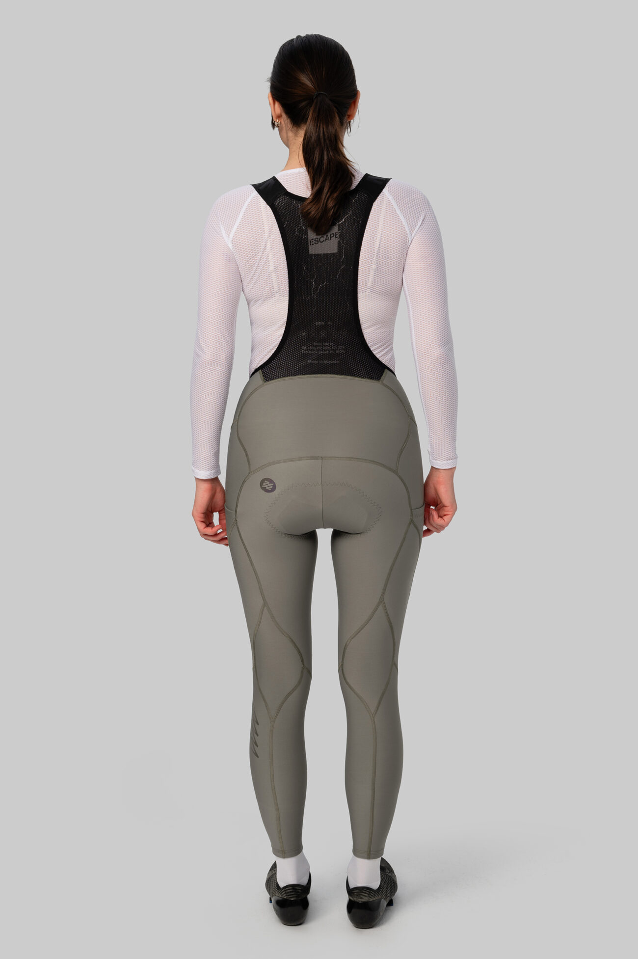 Женские Утепленные Велоштаны Карго Escape Castorgray