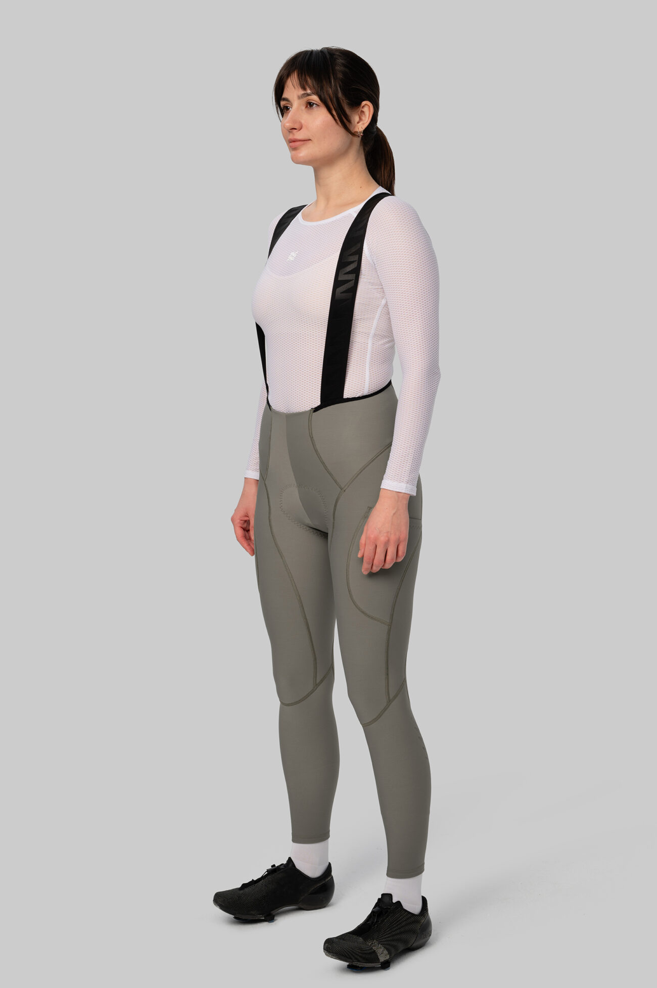 Женские Утепленные Велоштаны Карго Escape Castorgray