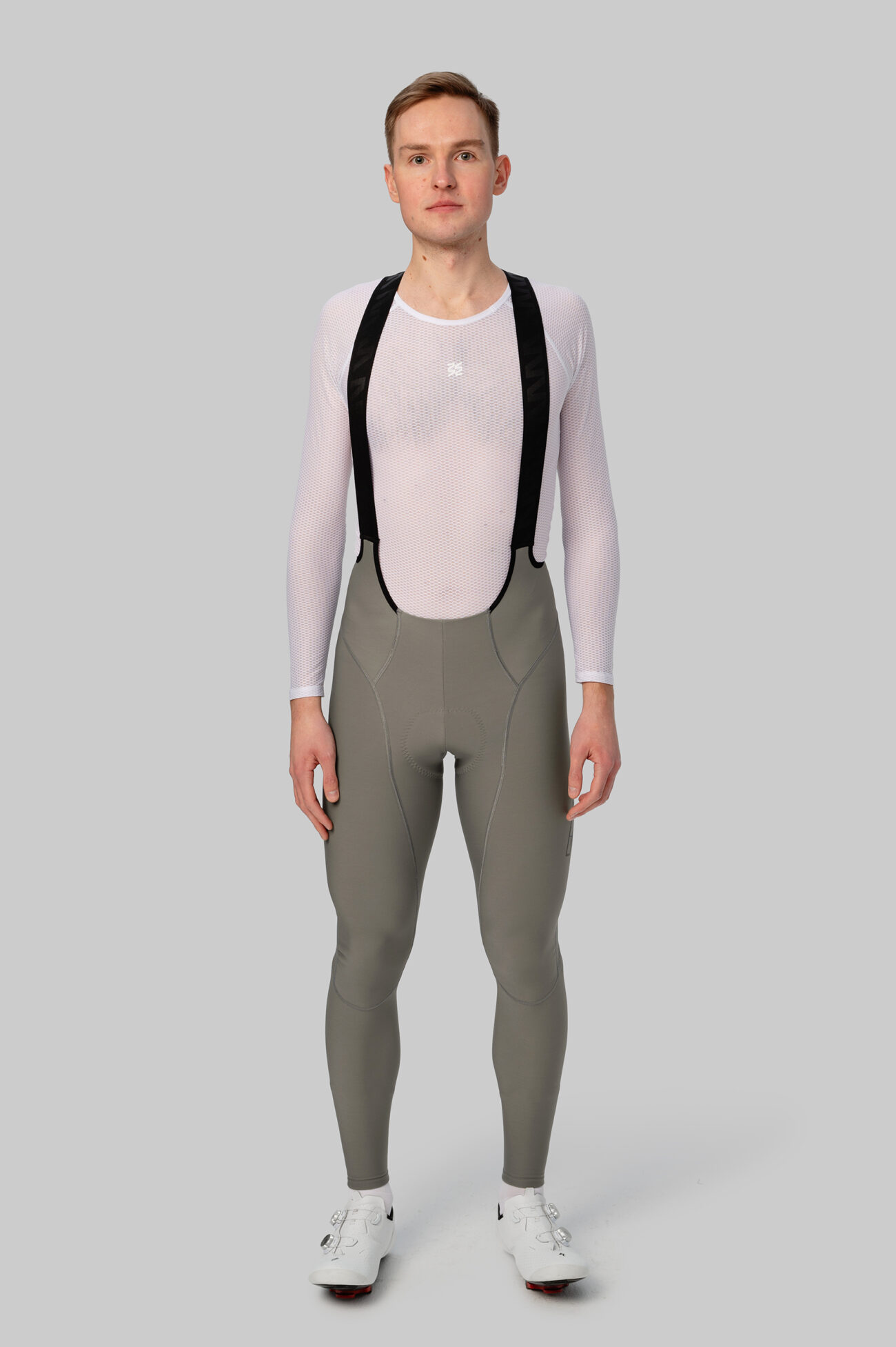 Мужские Утепленные Велоштаны Evolve Castorgray