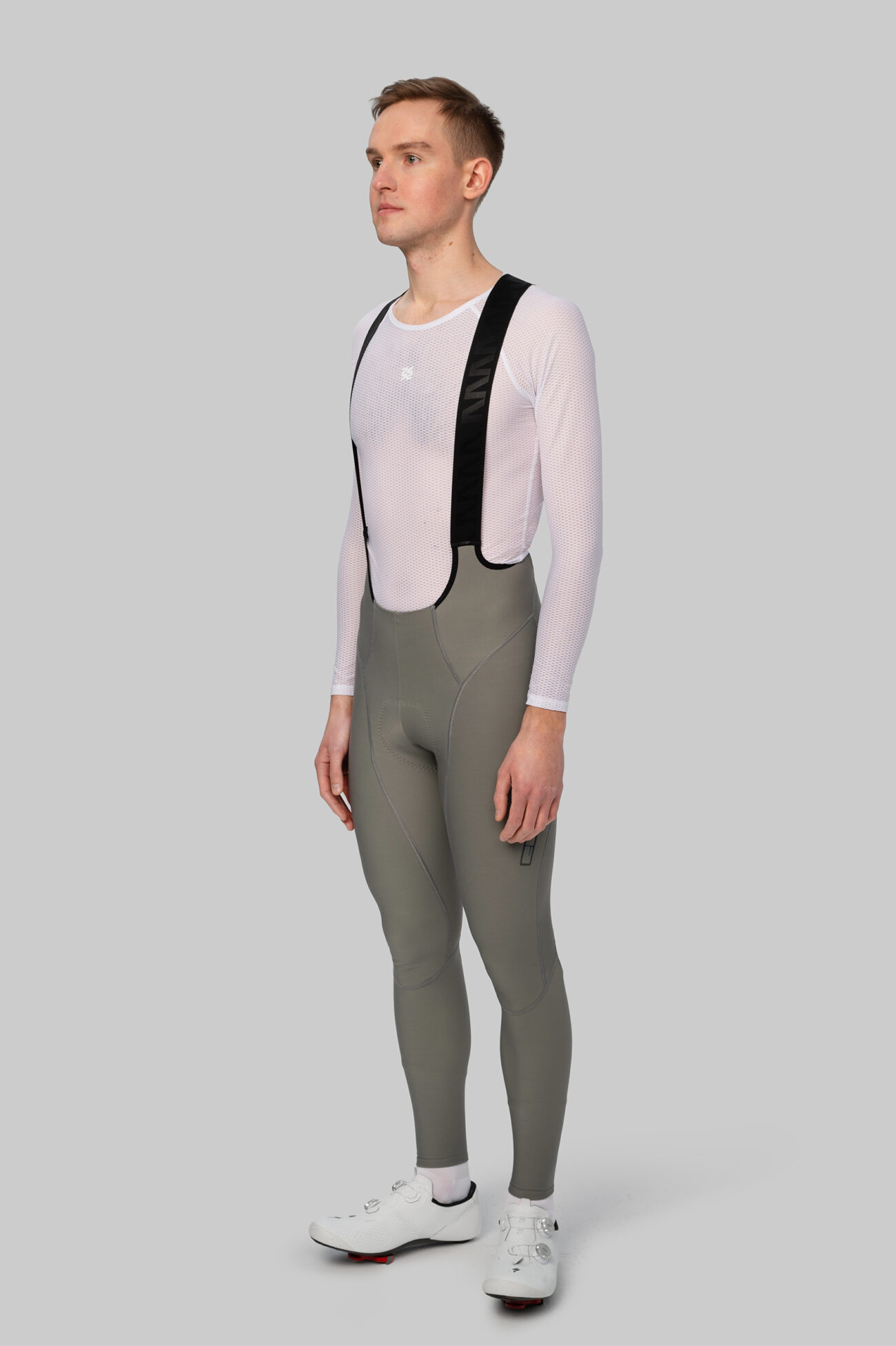 Мужские Утепленные Велоштаны Evolve Castorgray