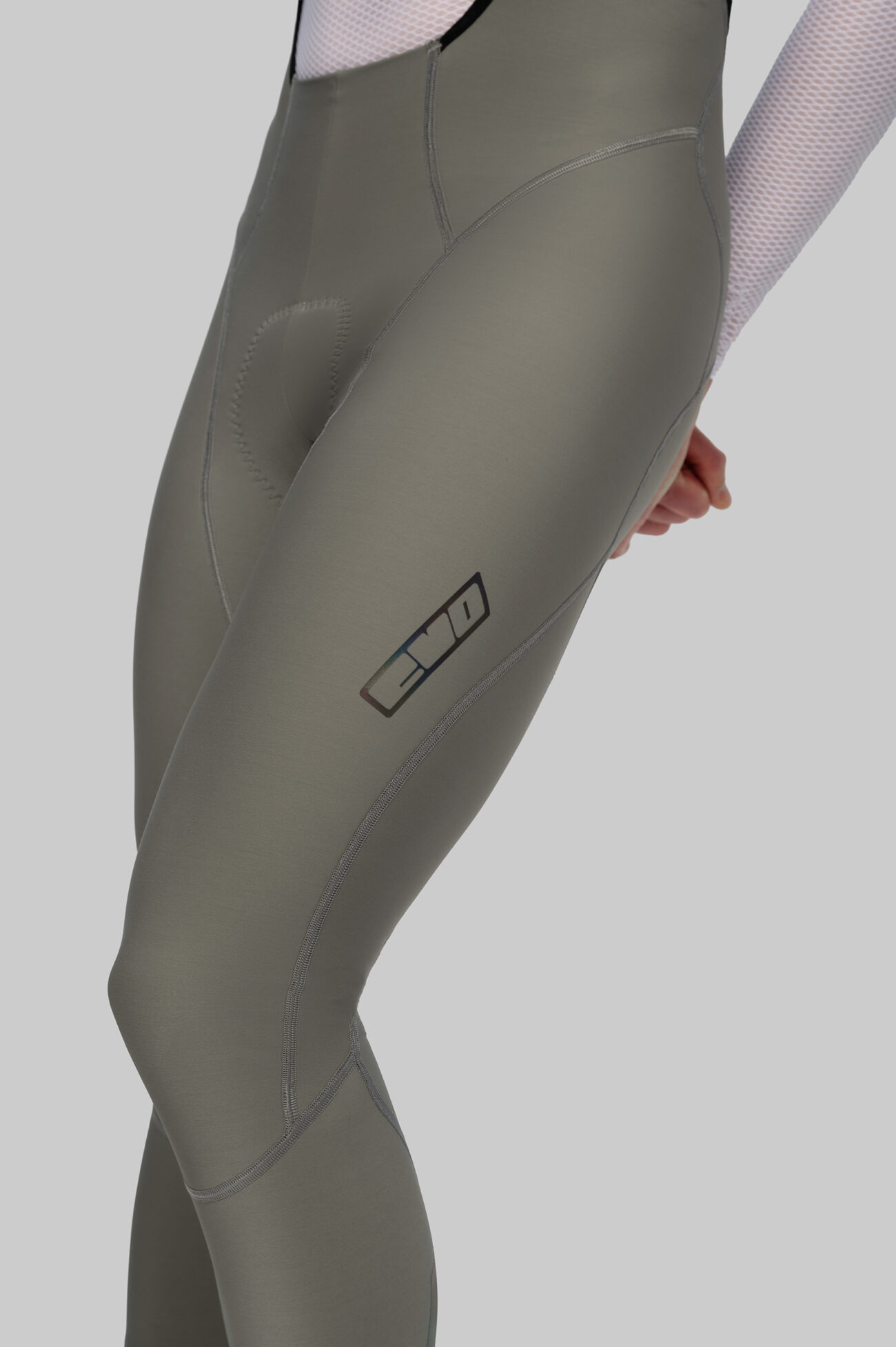 Мужские Утепленные Велоштаны Evolve Castorgray