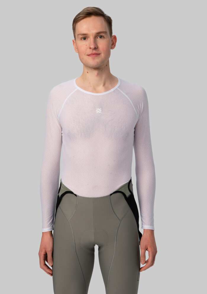 Мужской Базовый Слой c Длинным Рукавом VTR White