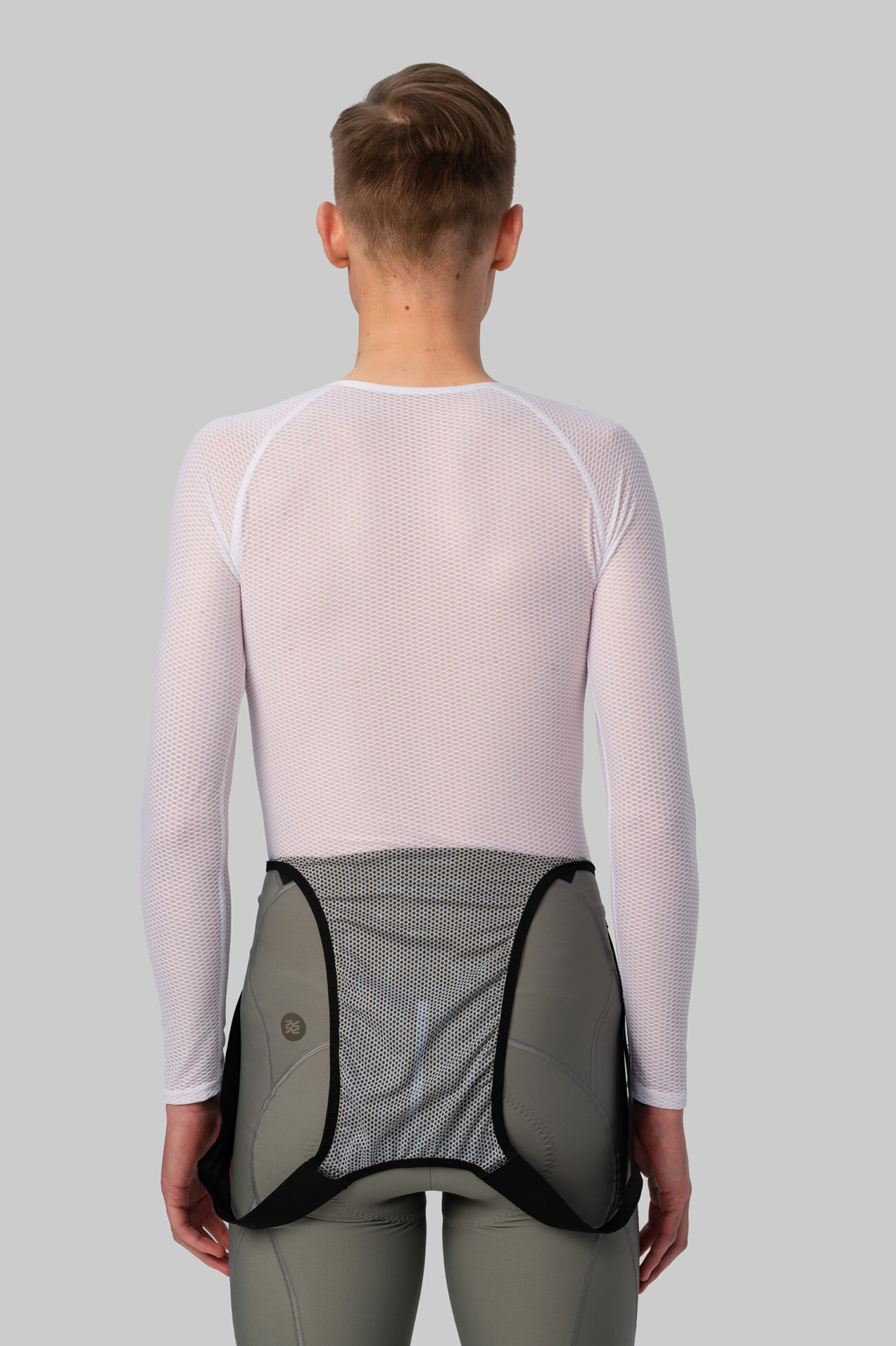 Мужской Базовый Слой c Длинным Рукавом VTR White