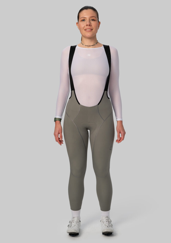 Женские Утепленные Велоштаны Evolve Castorgray