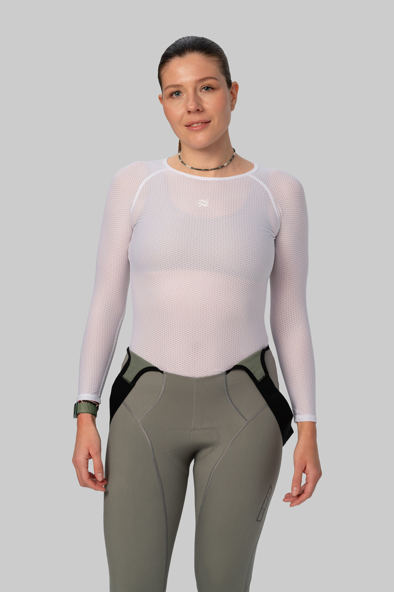 Женский Базовый Слой c Длинным Рукавом VTR White