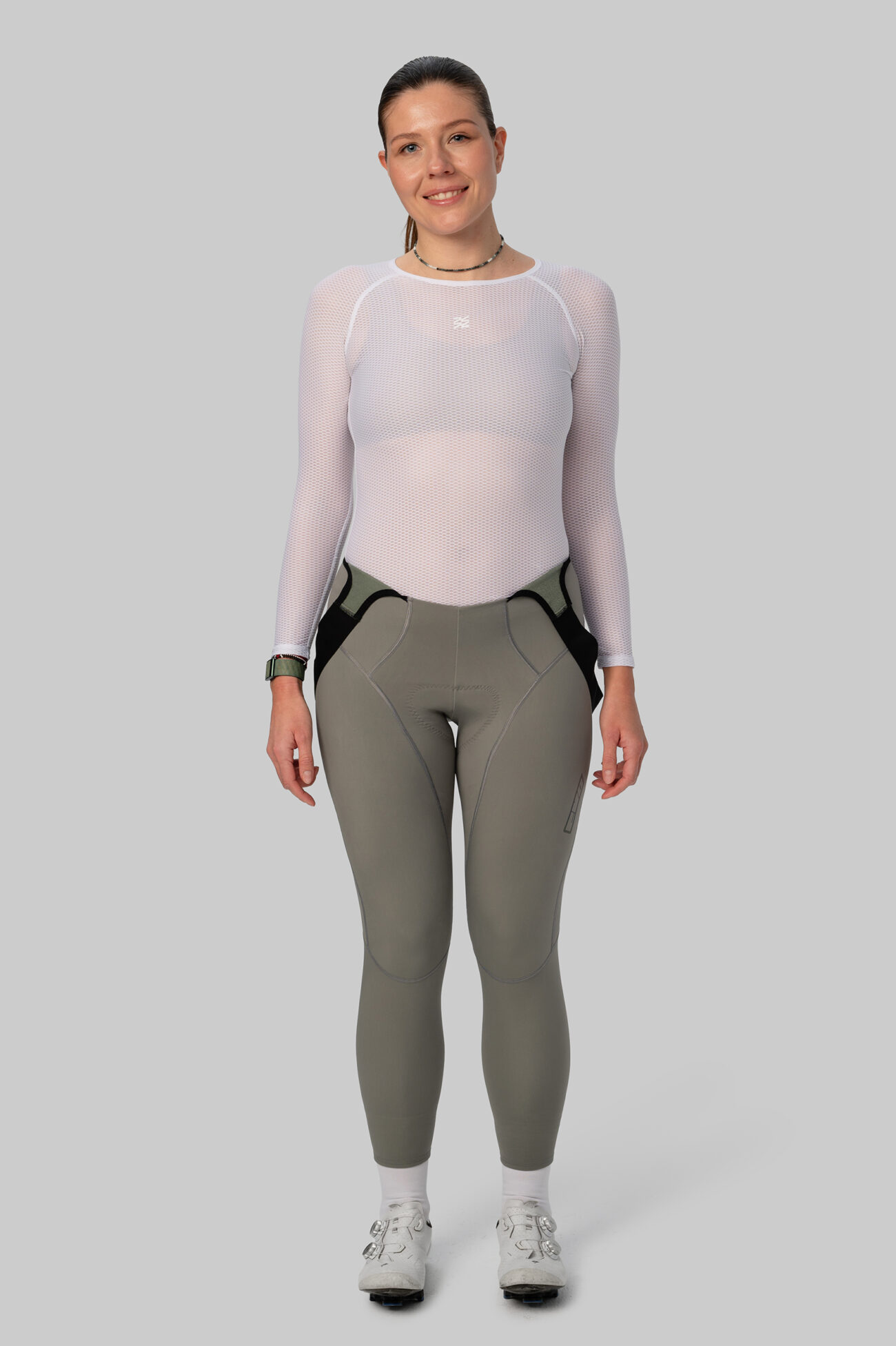 Женский Базовый Слой c Длинным Рукавом VTR White