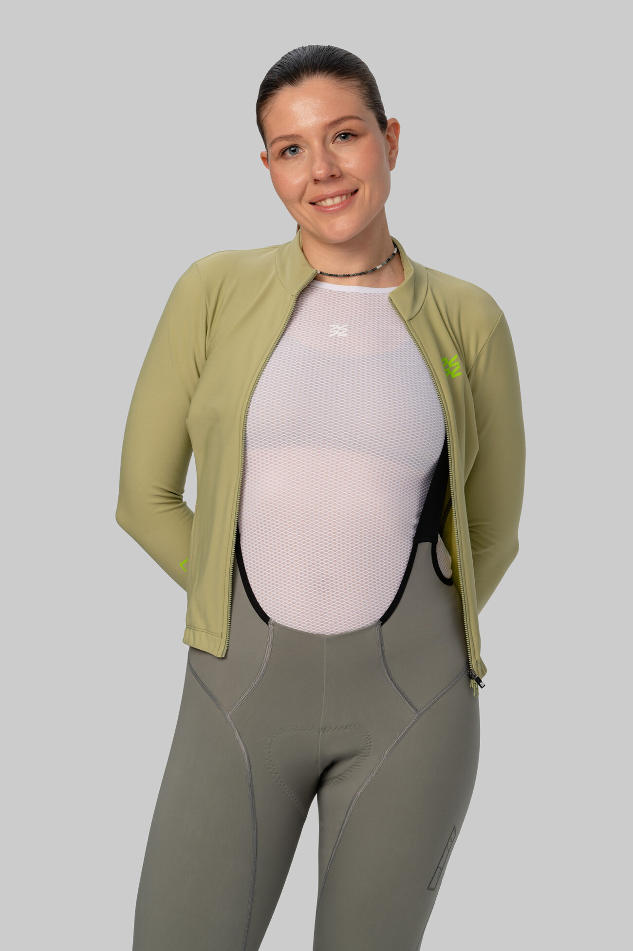 Женская Утепленная Джерси Evolve Sagegreen