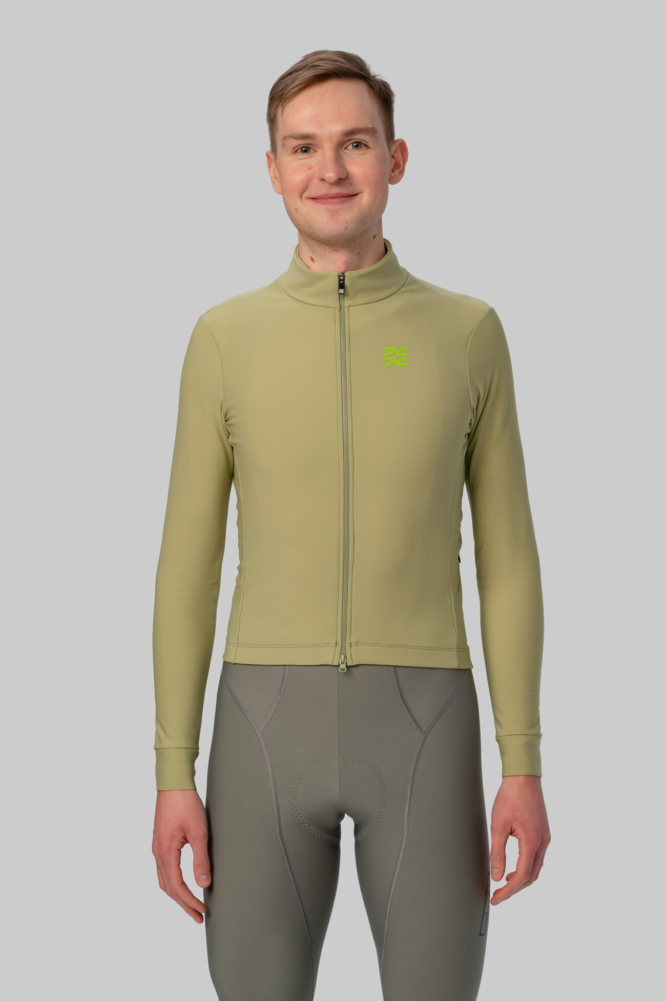 Мужская Утепленная Джерси Evolve Sagegreen