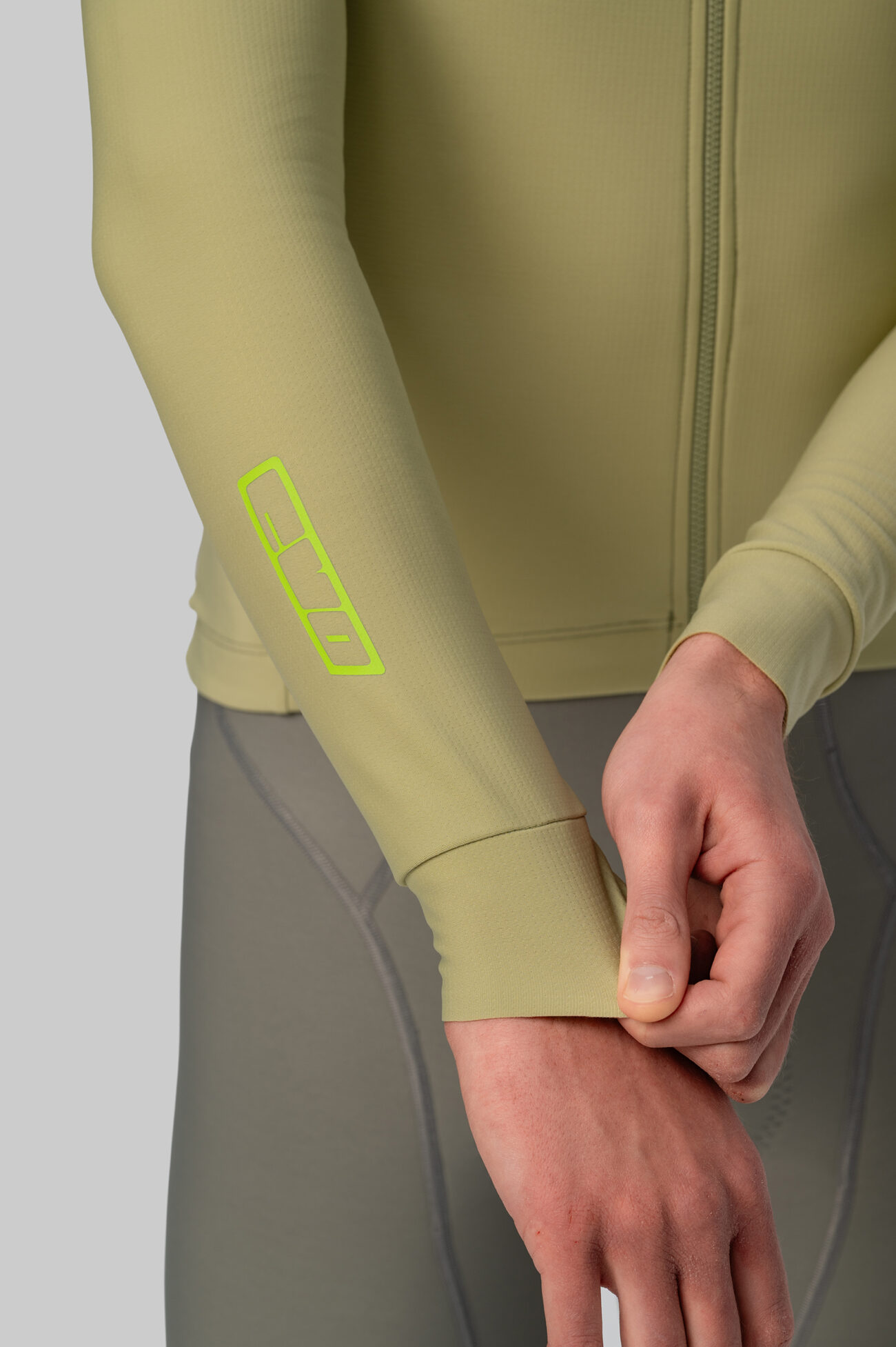 Мужская Утепленная Джерси Evolve Sagegreen