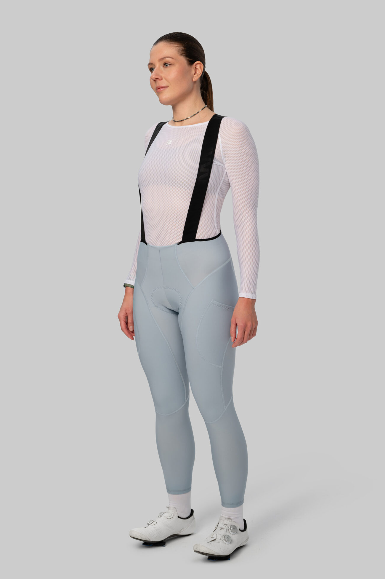 Женские Утепленные Велоштаны Карго Escape Dustyblue