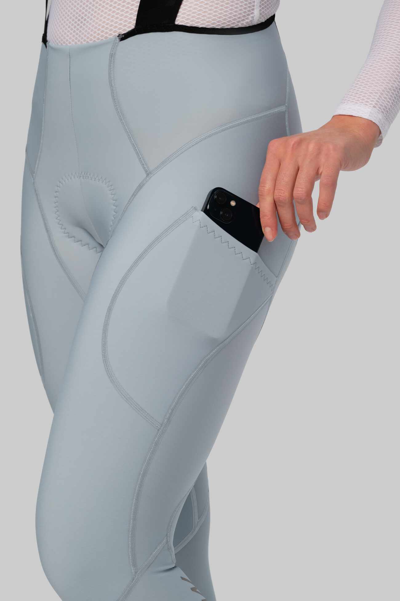 Женские Утепленные Велоштаны Карго Escape Dustyblue