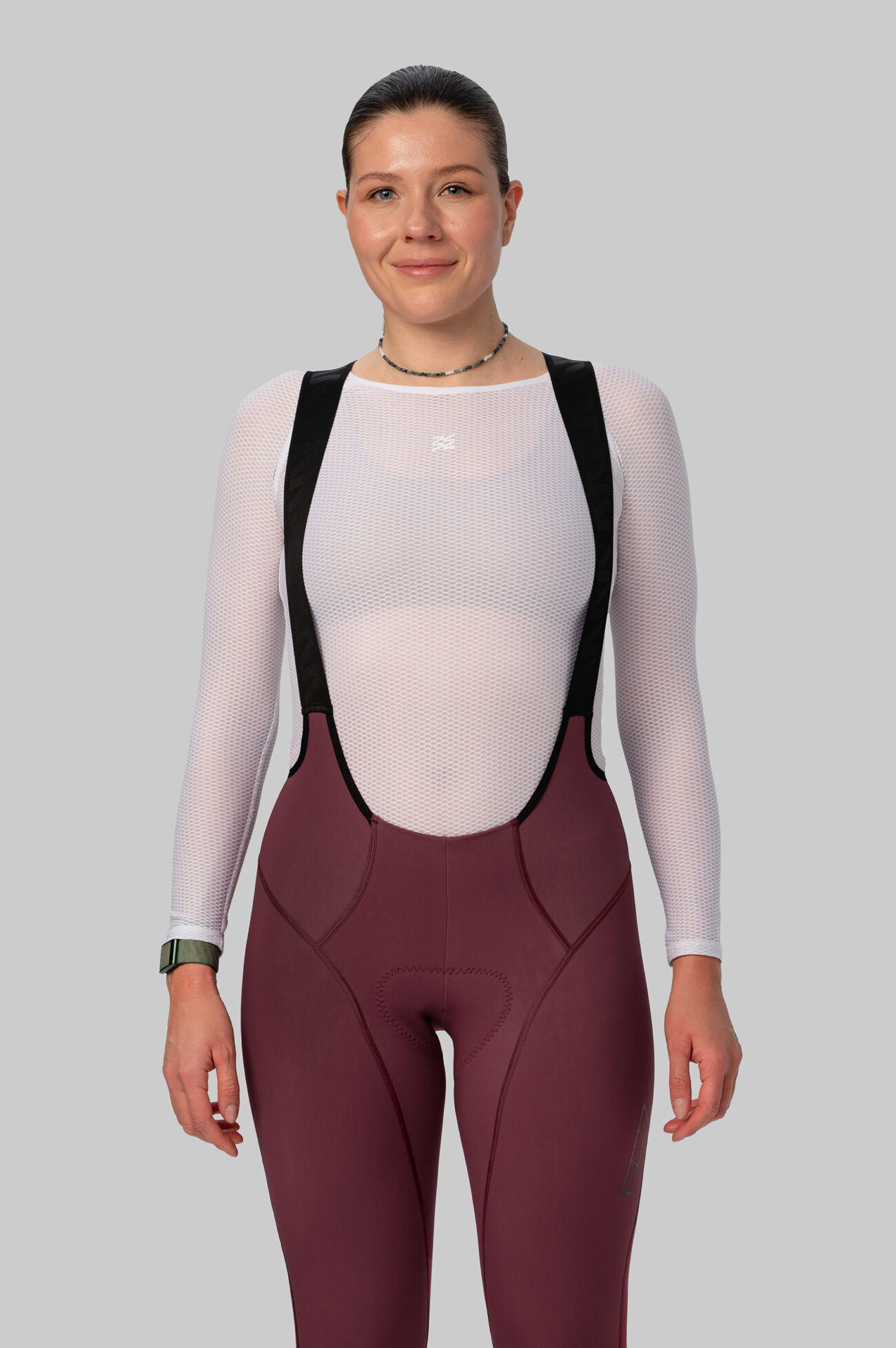 Женские Утепленные Велоштаны Evolve Burgundy