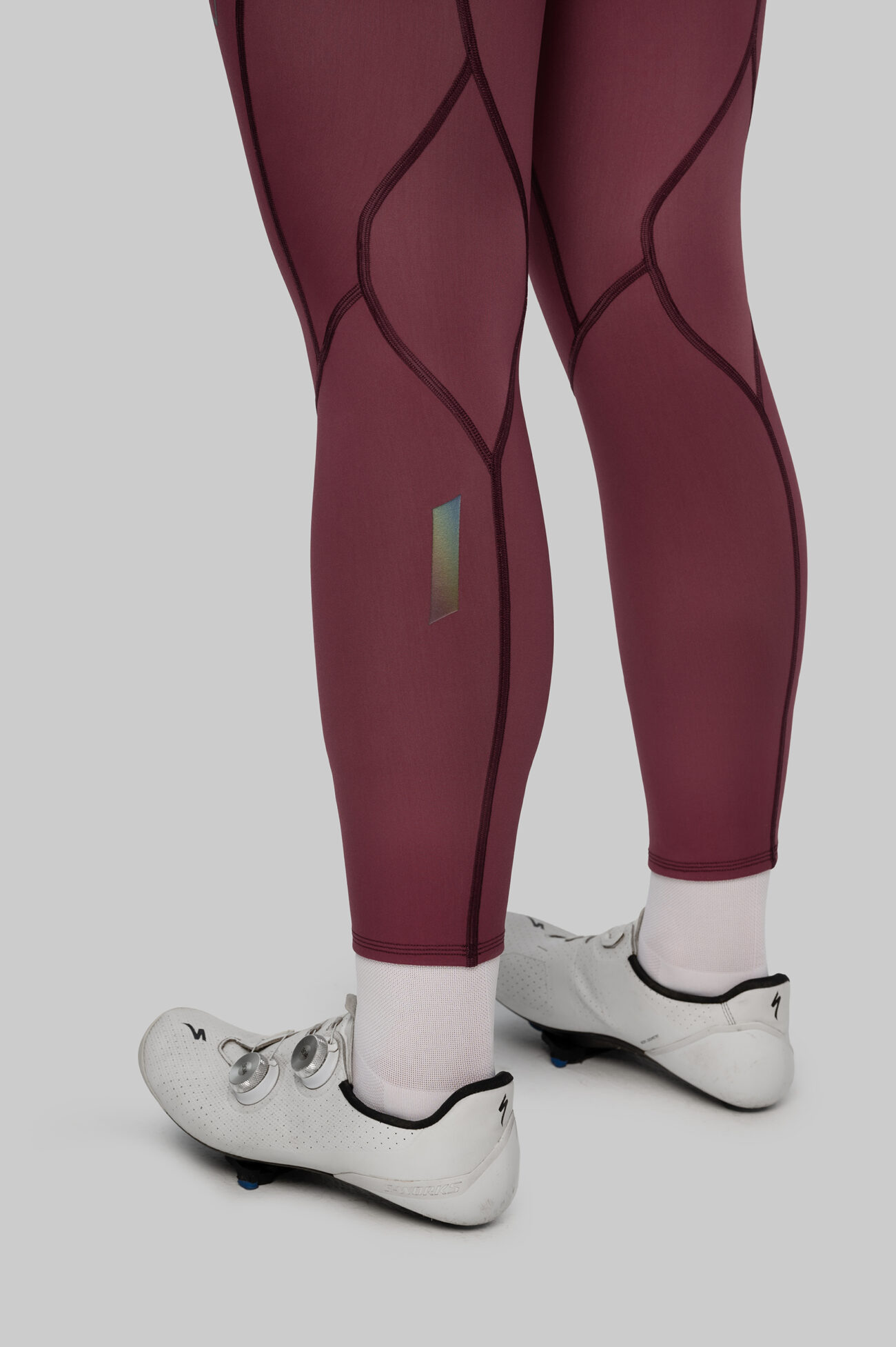 Женские Утепленные Велоштаны Evolve Burgundy