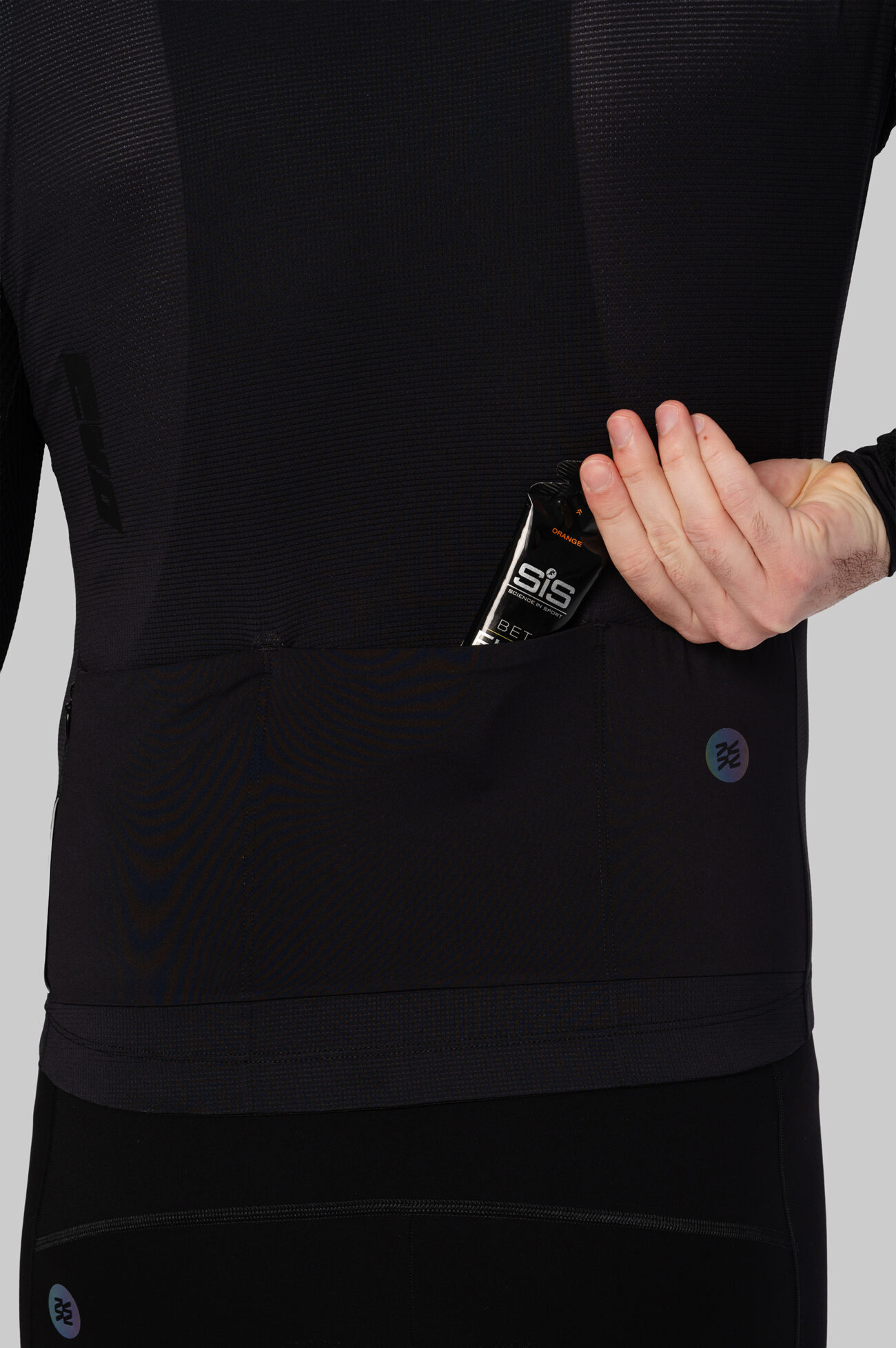 Мужская Джерси с Длинным Рукавом Evolve Black