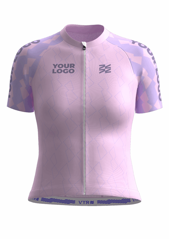 Велоджерси с коротким рукавом, классическая модель, женская