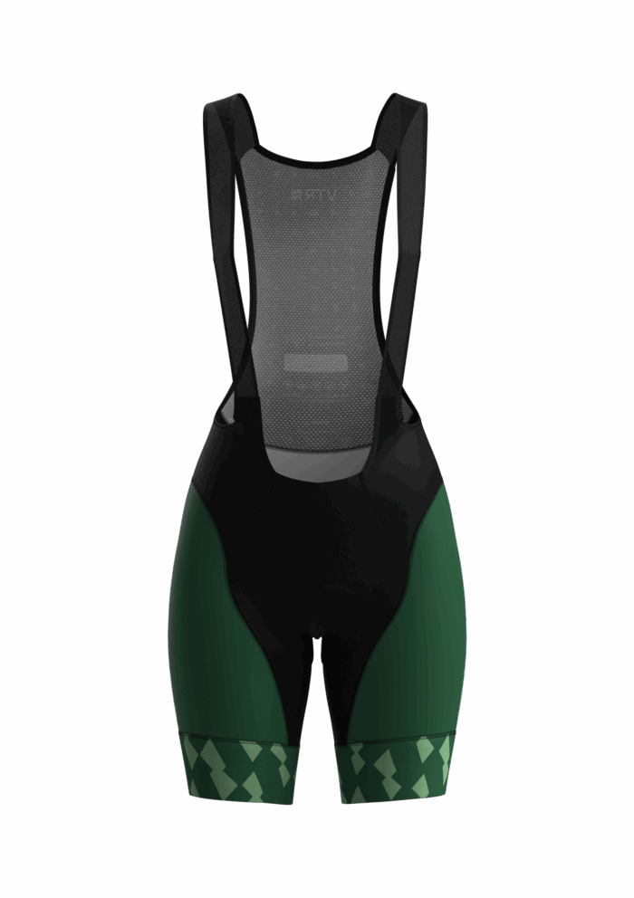 Велотрусы с подкладкой и лямками, классическая модель, женские