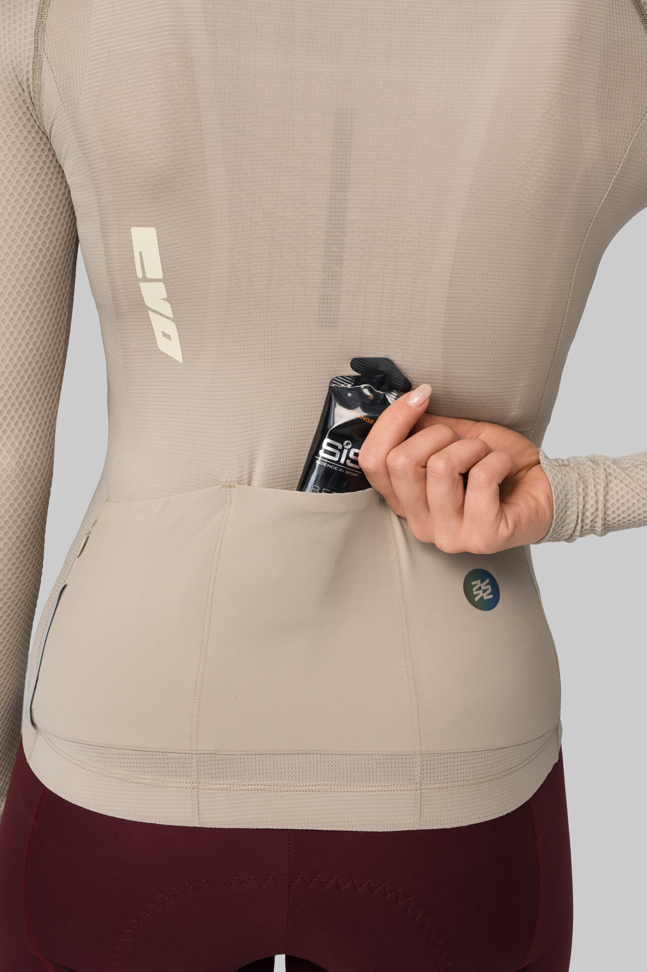 Джерси с длинным рукавом ЭВОЛВ (EVOLVE) Брусчатка женская