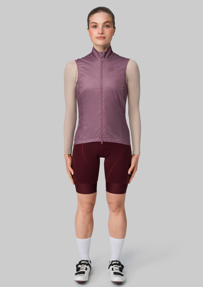 Жилетка ветрозащитная ЭВОЛВ (EVOLVE) Баклажан женская