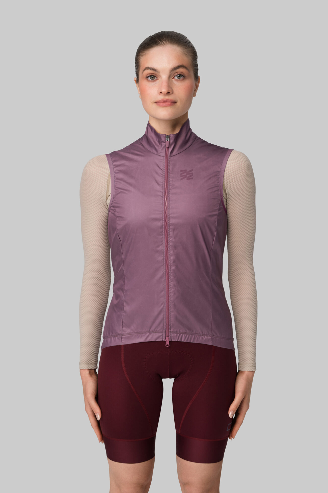 Жилетка ветрозащитная ЭВОЛВ (EVOLVE) Баклажан женская