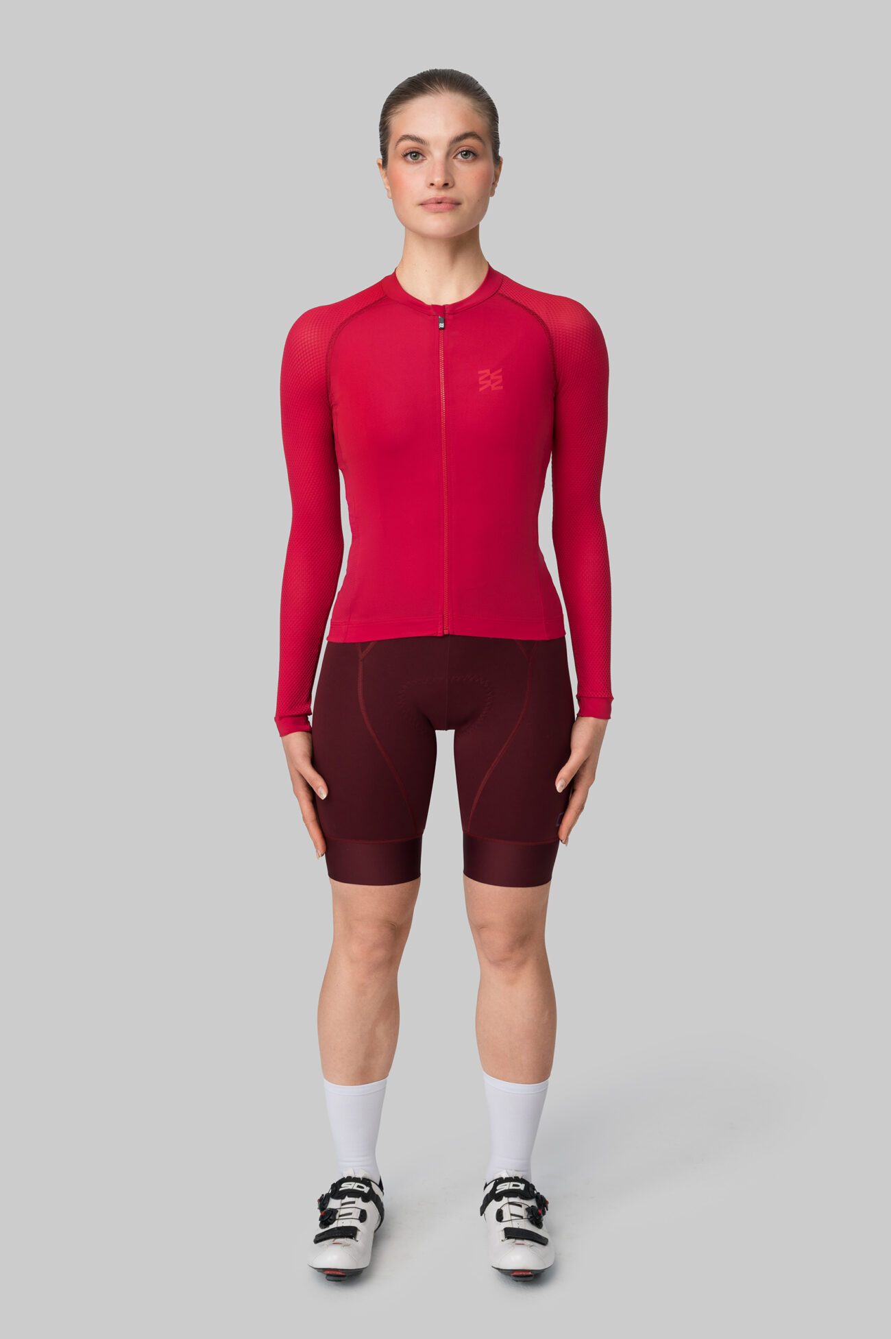 Джерси с длинным рукавом ЭВОЛВ (EVOLVE) Томат женская