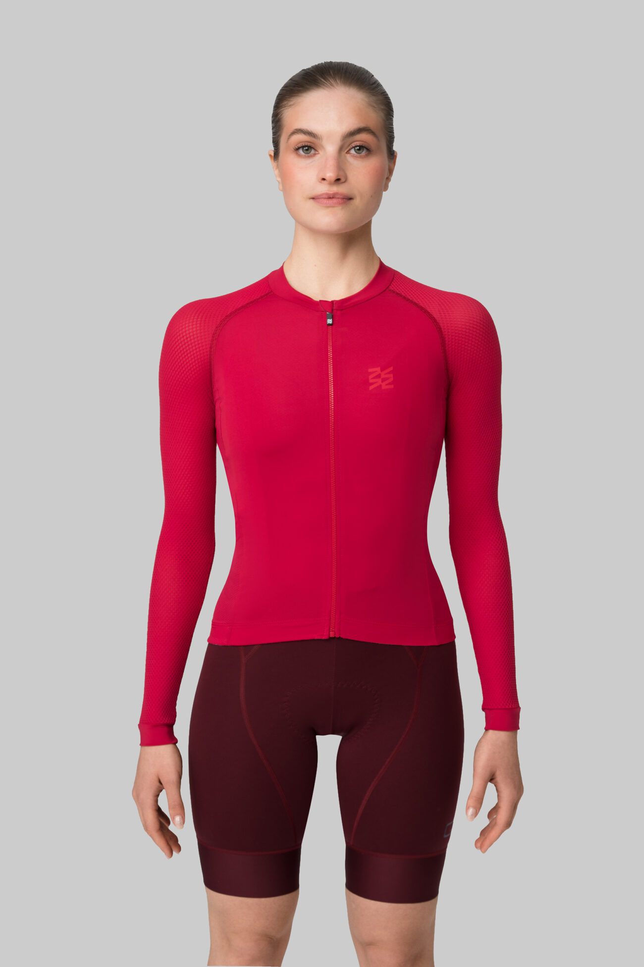 Джерси с длинным рукавом ЭВОЛВ (EVOLVE) Томат женская