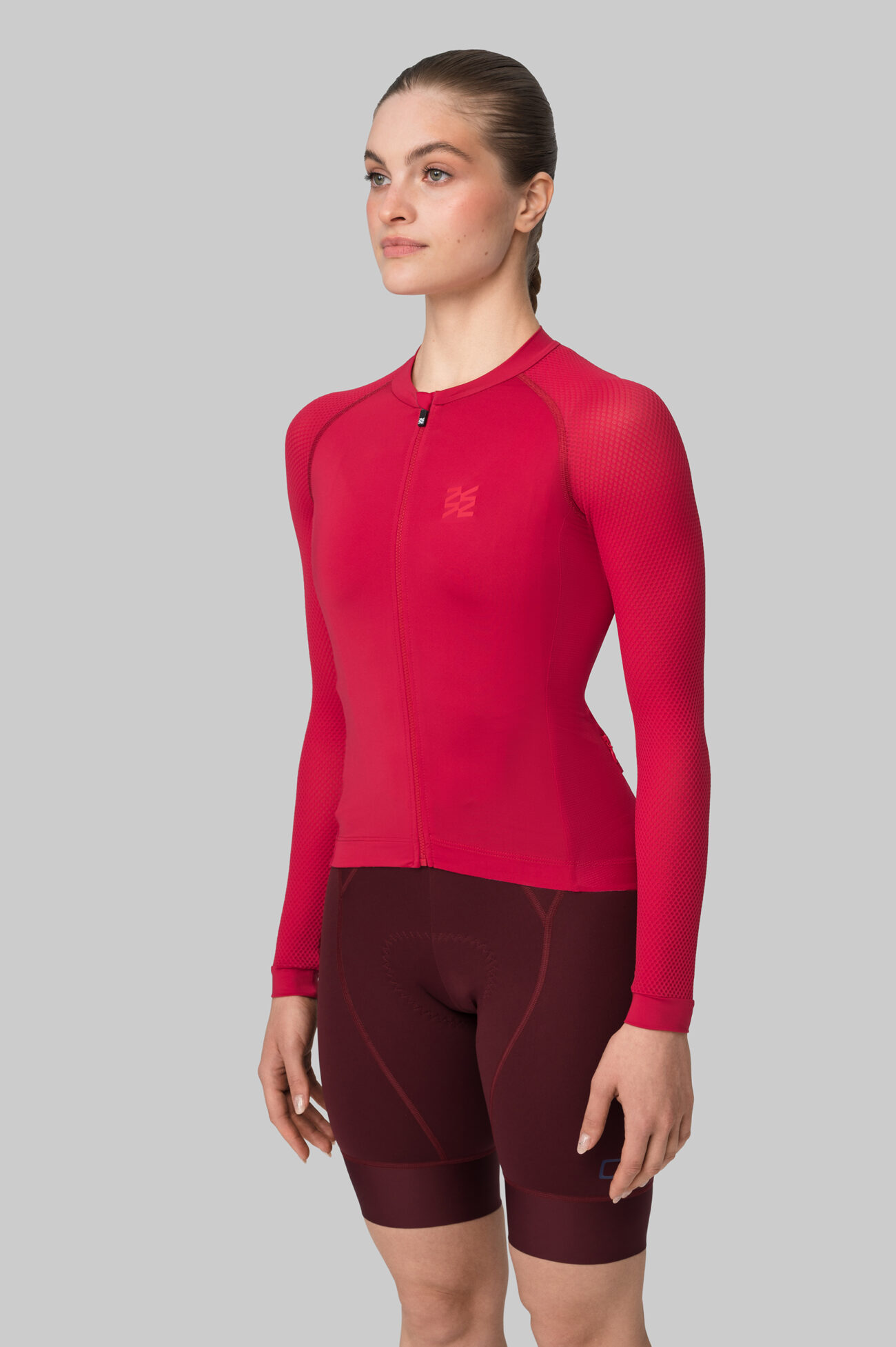 Джерси с длинным рукавом ЭВОЛВ (EVOLVE) Томат женская