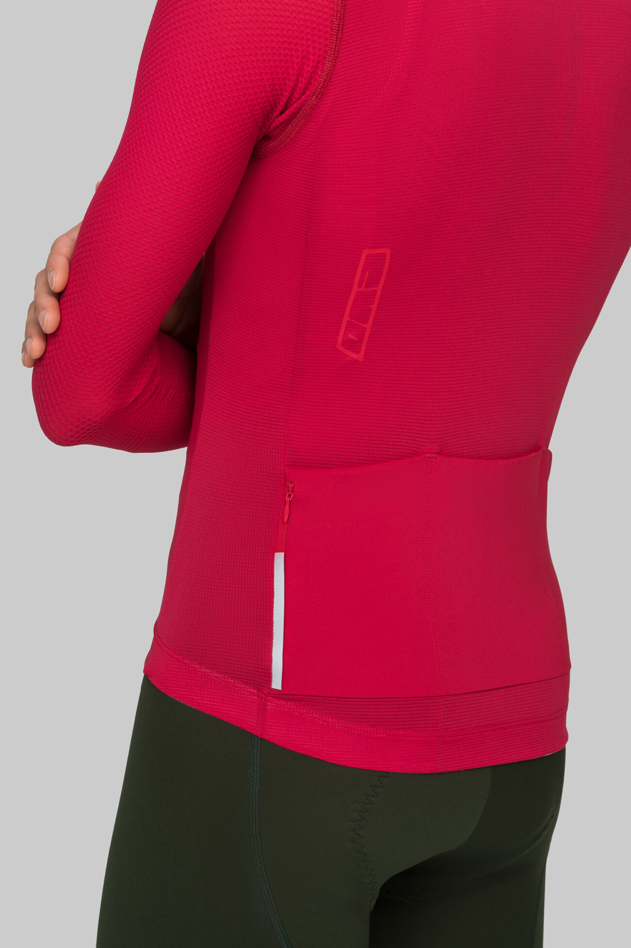 Джерси с длинным рукавом ЭВОЛВ (EVOLVE) Томат мужская