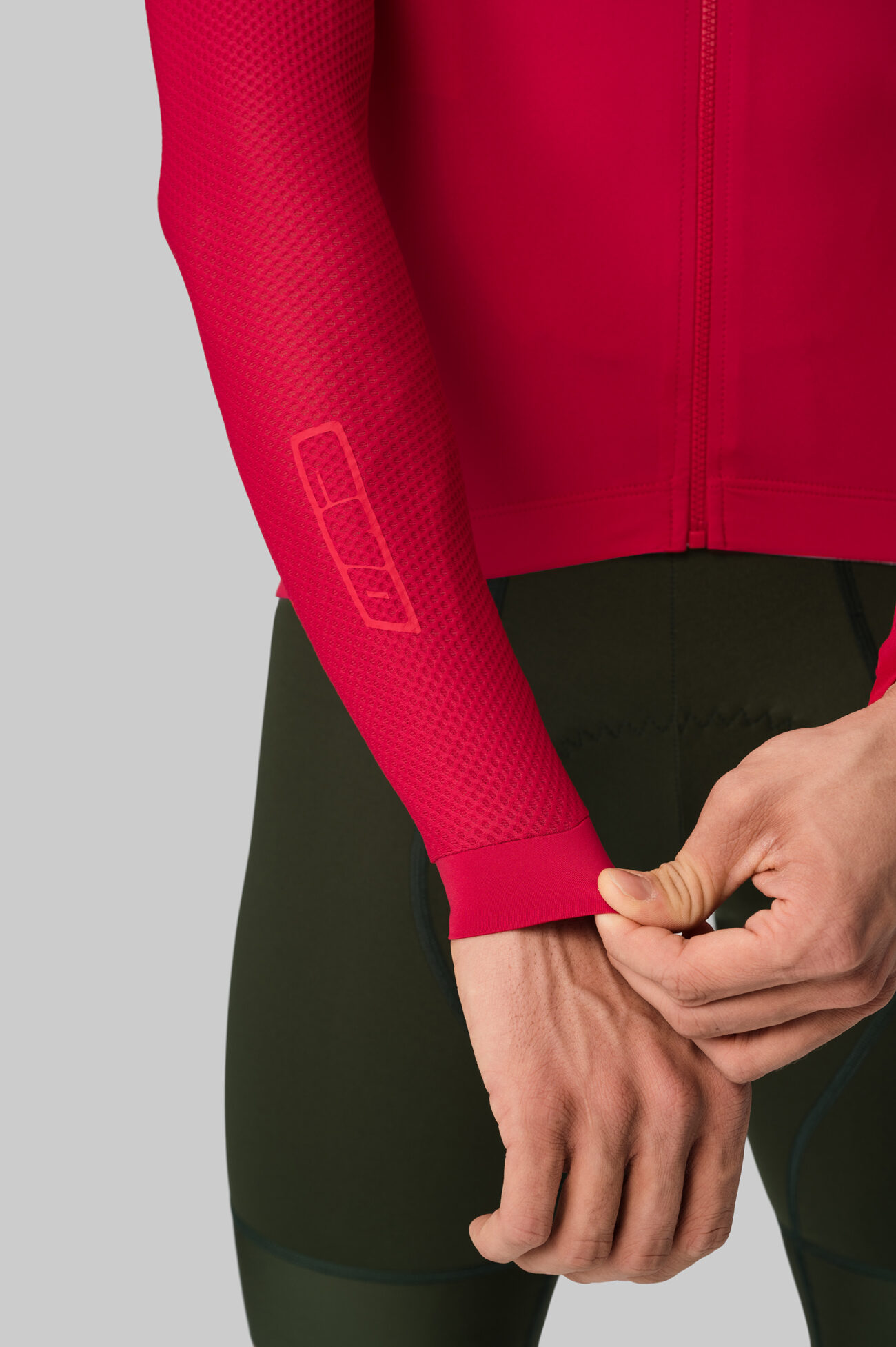 Джерси с длинным рукавом ЭВОЛВ (EVOLVE) Томат мужская