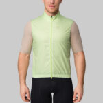 Жилетка ветрозащитная ЭВОЛВ (EVOLVE) Лайм мужская