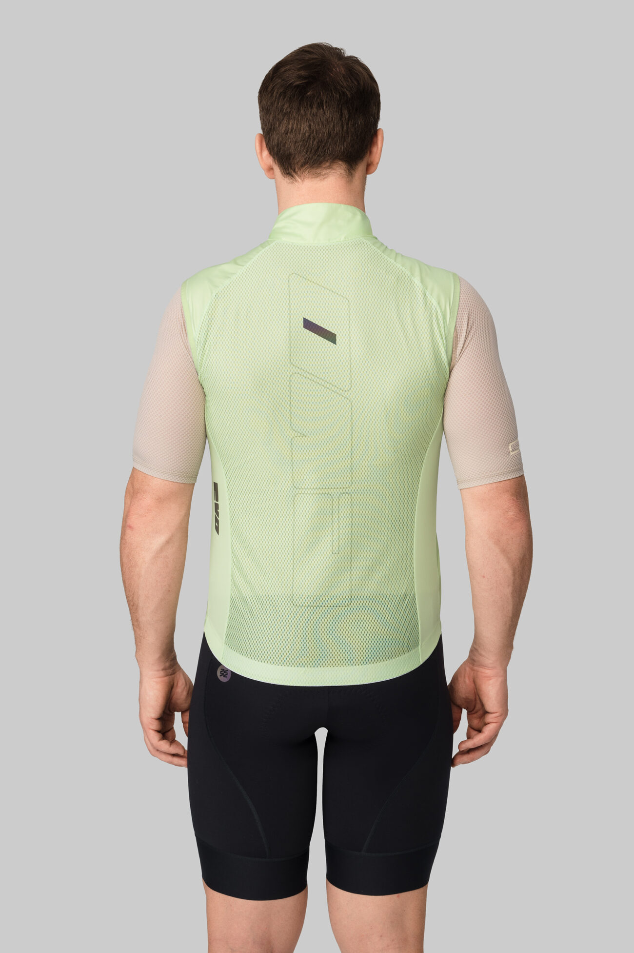 Жилетка ветрозащитная ЭВОЛВ (EVOLVE) Лайм мужская