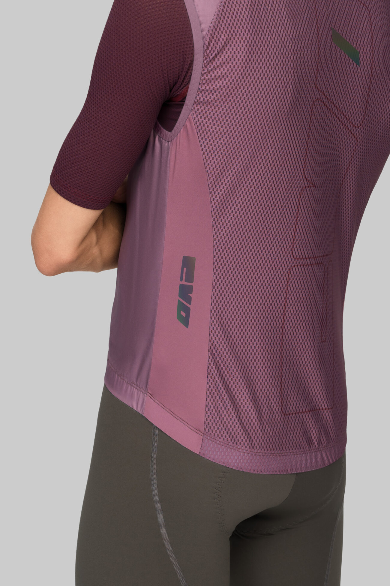 Жилетка ветрозащитная ЭВОЛВ (EVOLVE) Баклажан мужская