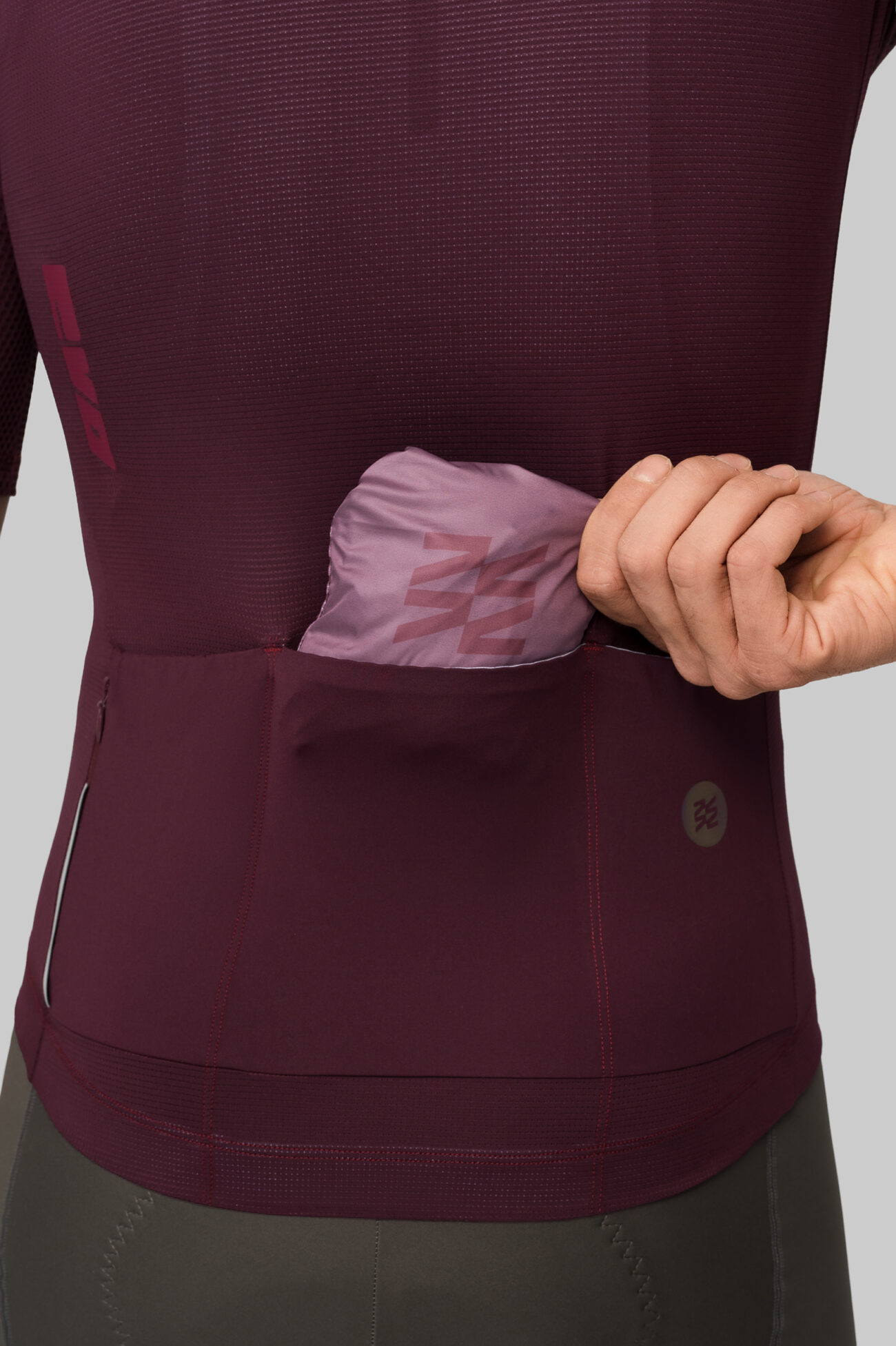 Жилетка ветрозащитная ЭВОЛВ (EVOLVE) Баклажан мужская