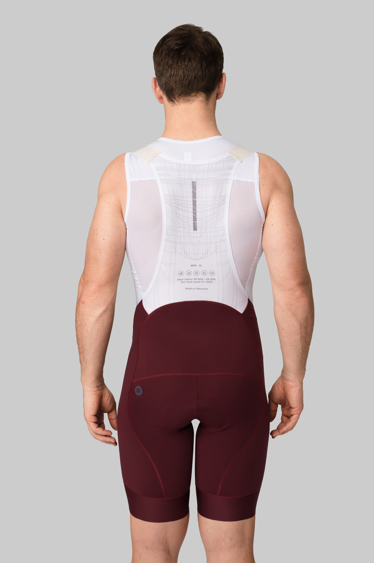 Велотрусы ЭВОЛВ (EVOLVE) Вишня мужские