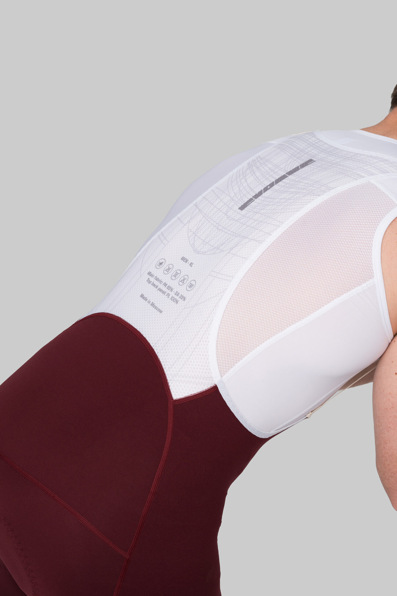 Велотрусы ЭВОЛВ (EVOLVE) Вишня мужские