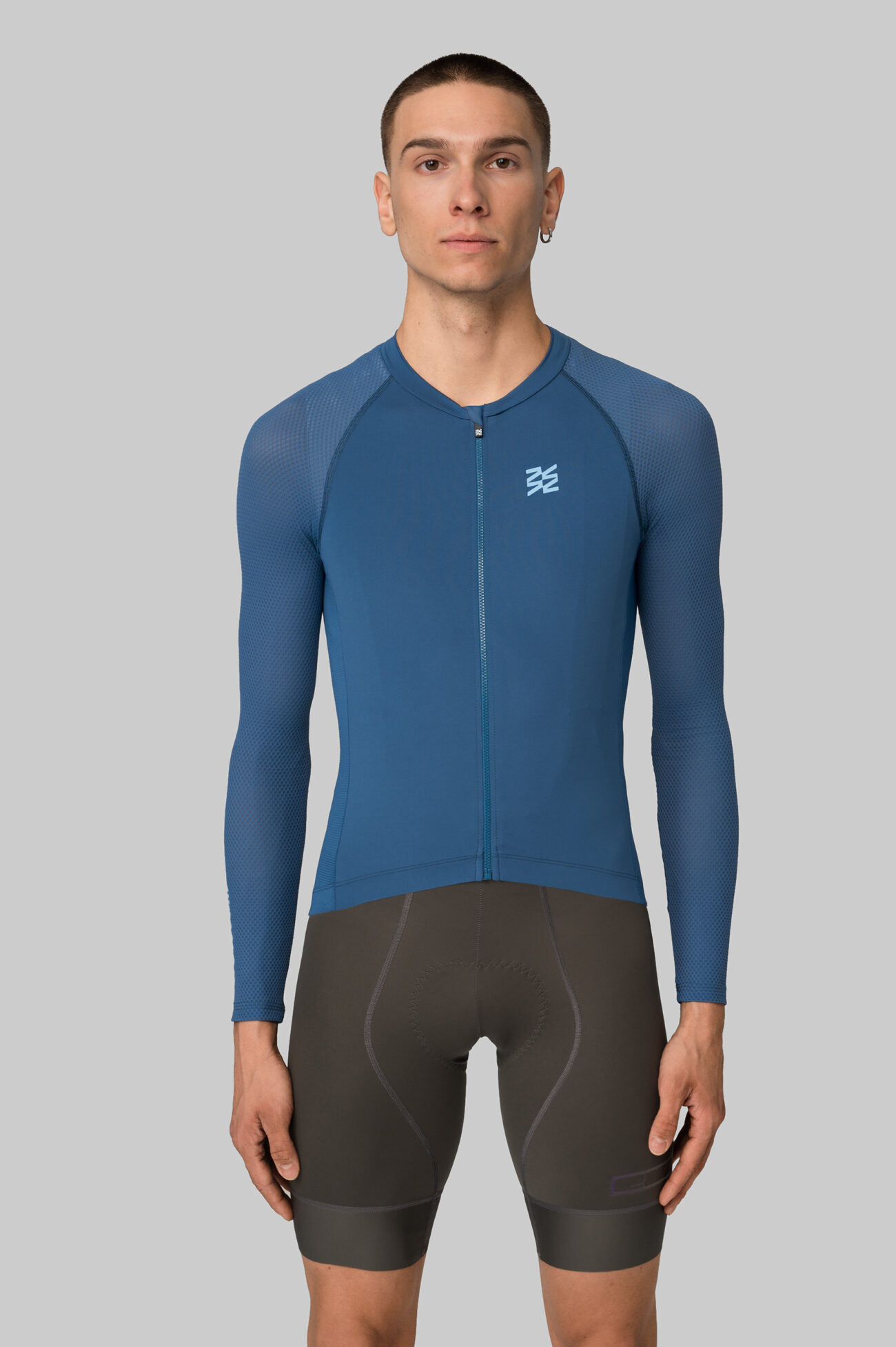 Джерси с длинным рукавом ЭВОЛВ (EVOLVE) Океан мужская