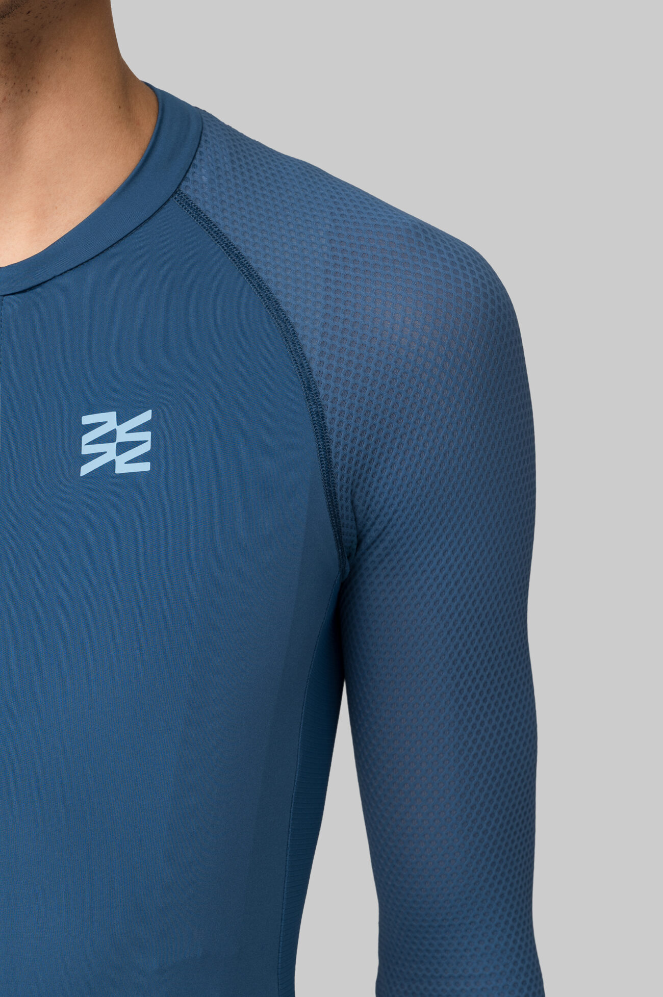 Джерси с длинным рукавом ЭВОЛВ (EVOLVE) Океан мужская