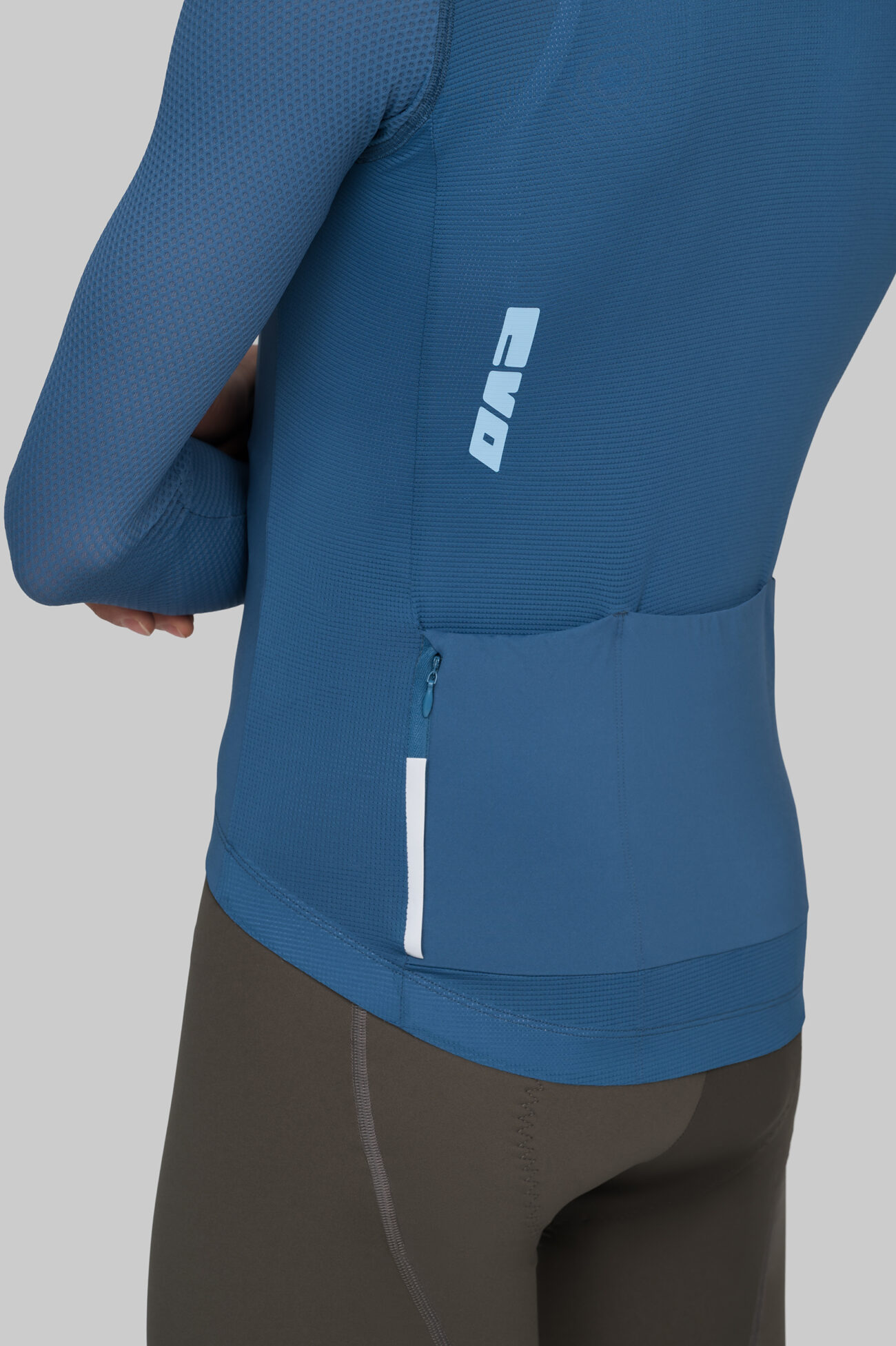 Джерси с длинным рукавом ЭВОЛВ (EVOLVE) Океан мужская