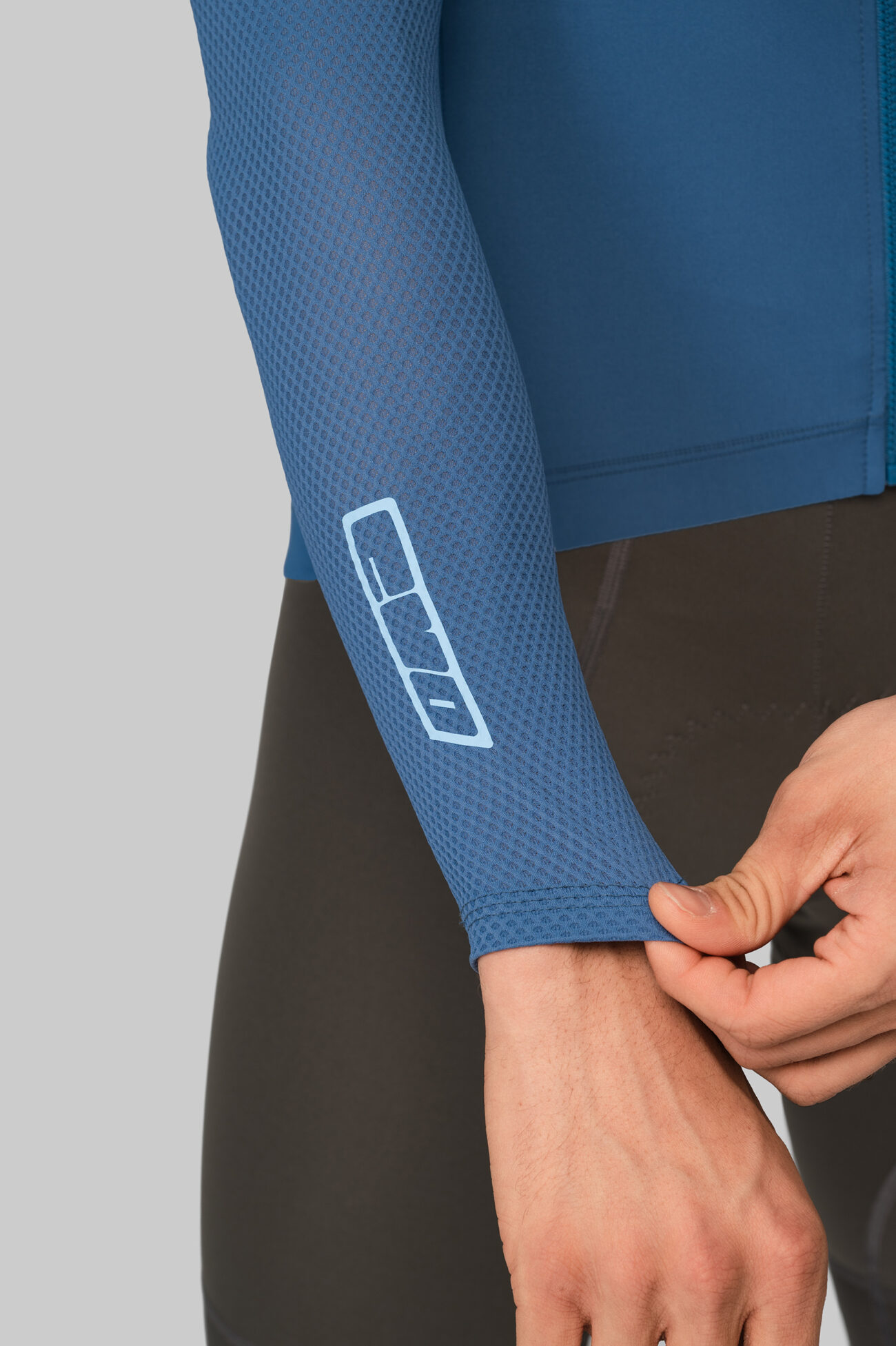 Джерси с длинным рукавом ЭВОЛВ (EVOLVE) Океан мужская