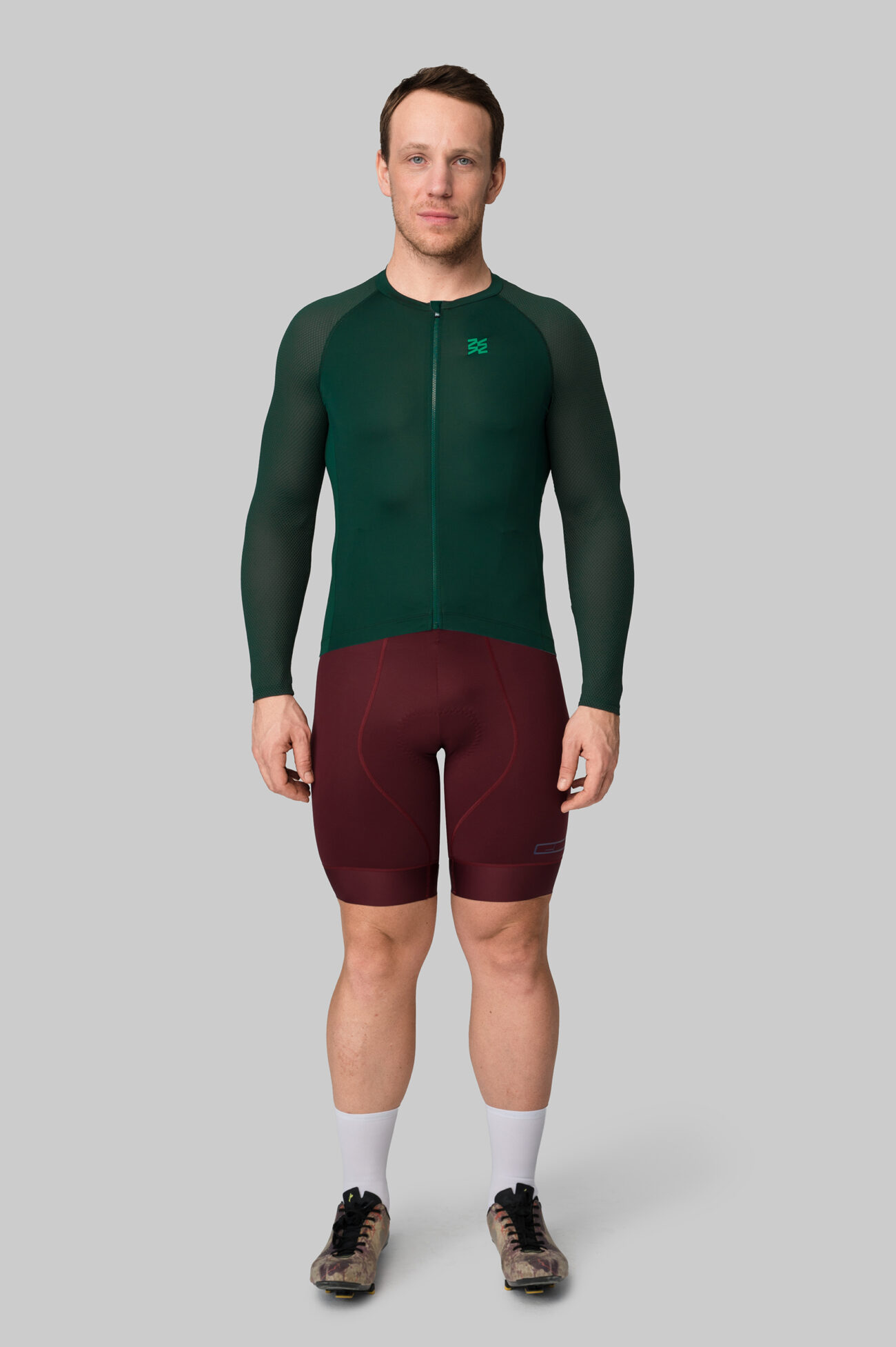 Джерси с длинным рукавом ЭВОЛВ (EVOLVE) Сосна мужская