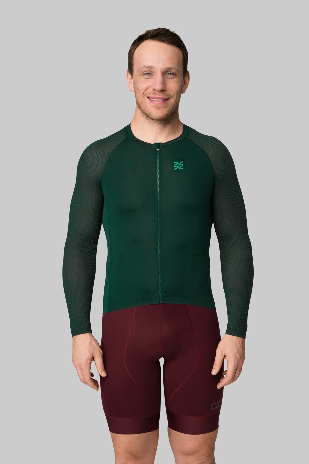 Джерси с длинным рукавом ЭВОЛВ (EVOLVE) Сосна мужская