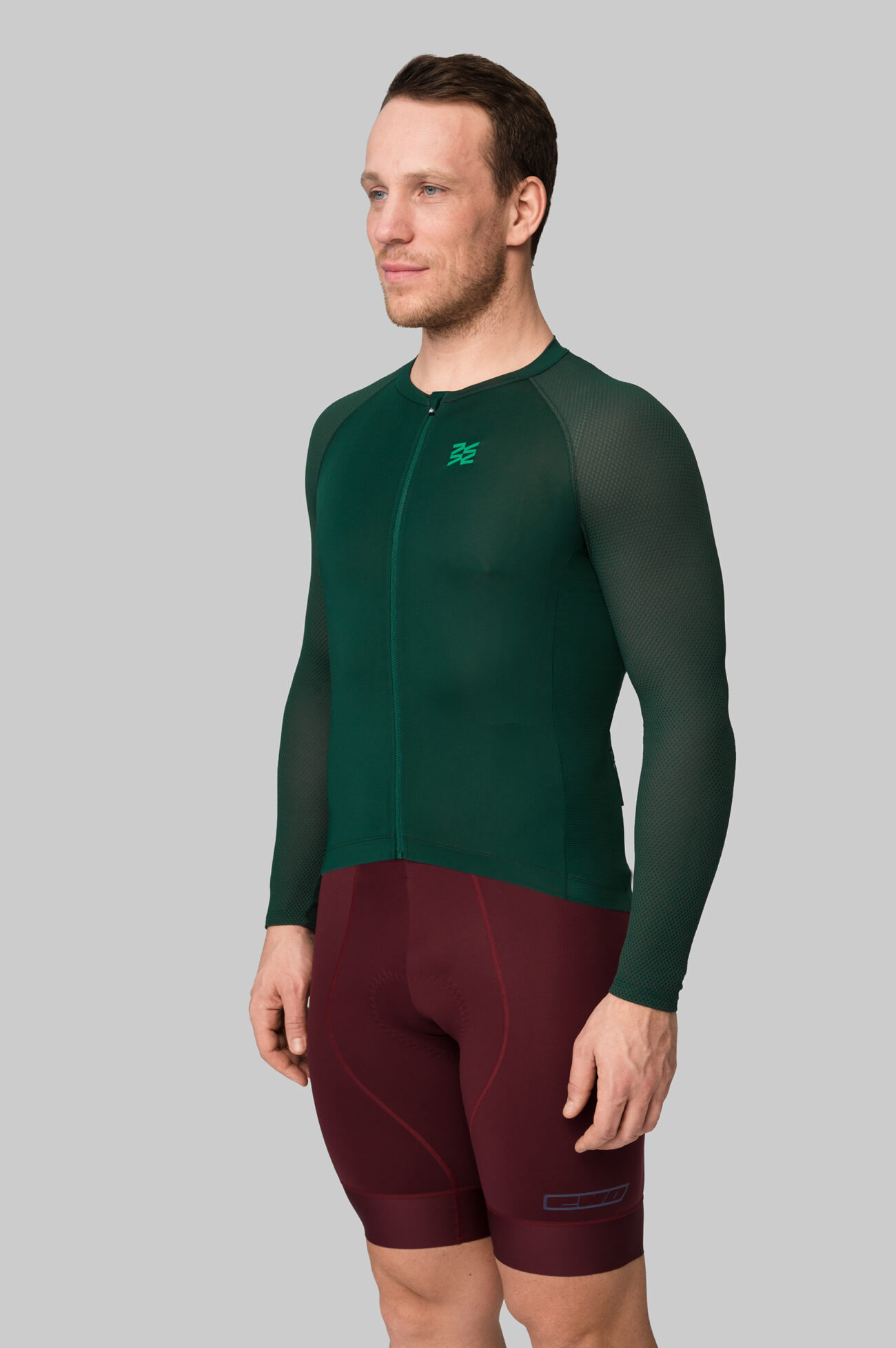 Джерси с длинным рукавом ЭВОЛВ (EVOLVE) Сосна мужская