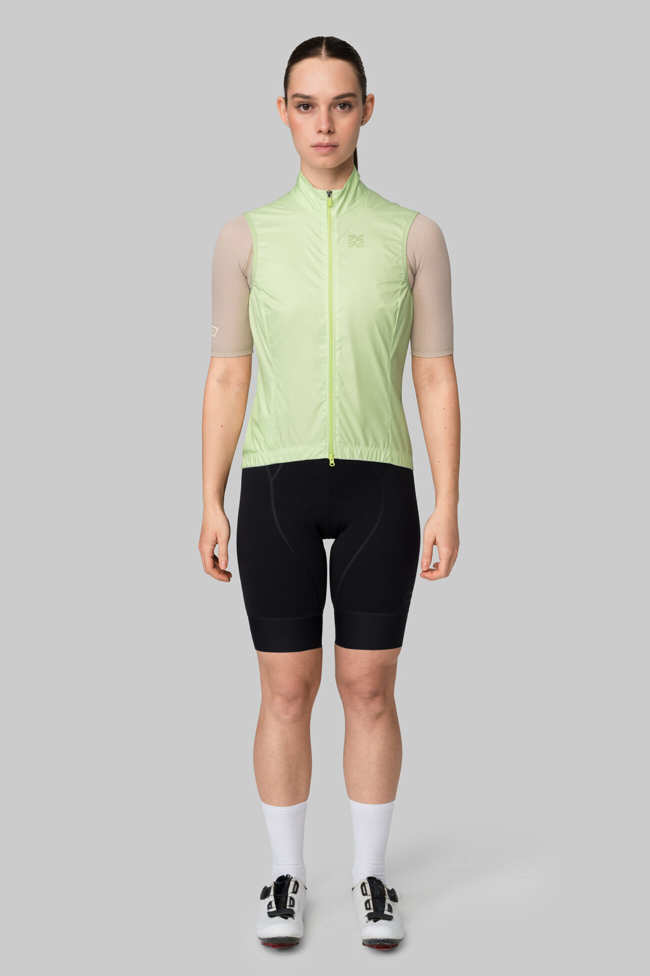 Жилетка ветрозащитная ЭВОЛВ (EVOLVE) Лайм женская